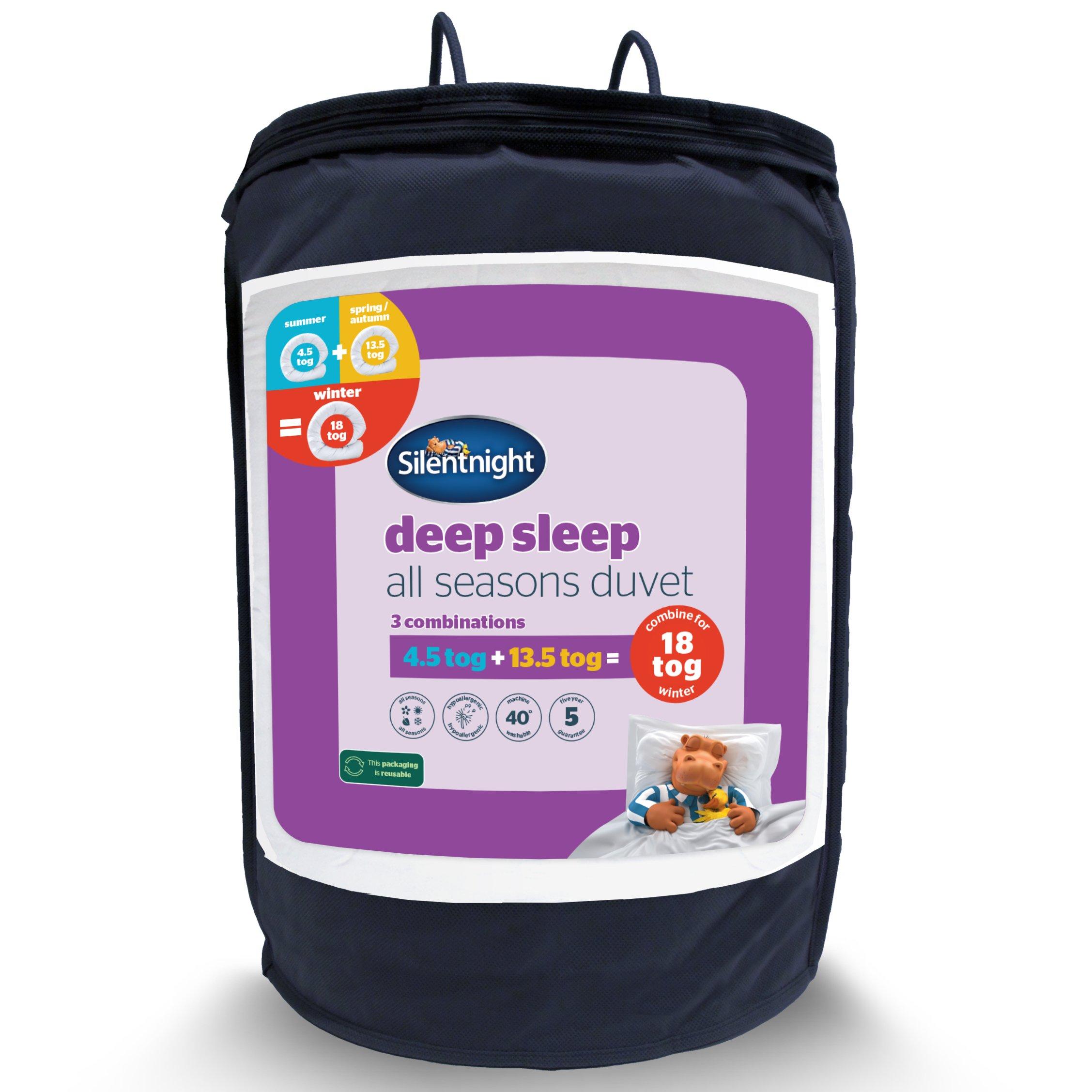 Silentnight  All Seasons Duvet - 10.5 + 4.5 Tog - No Colour - King
