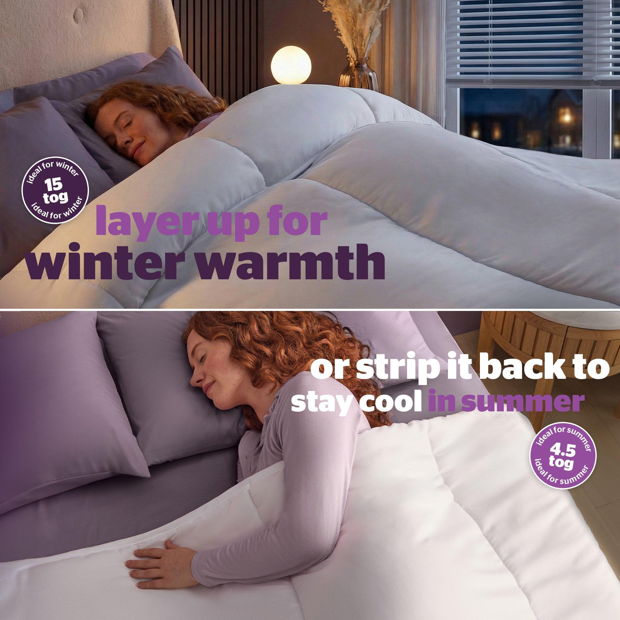 No Colour - Silentnight - All Seasons Duvet - 5
