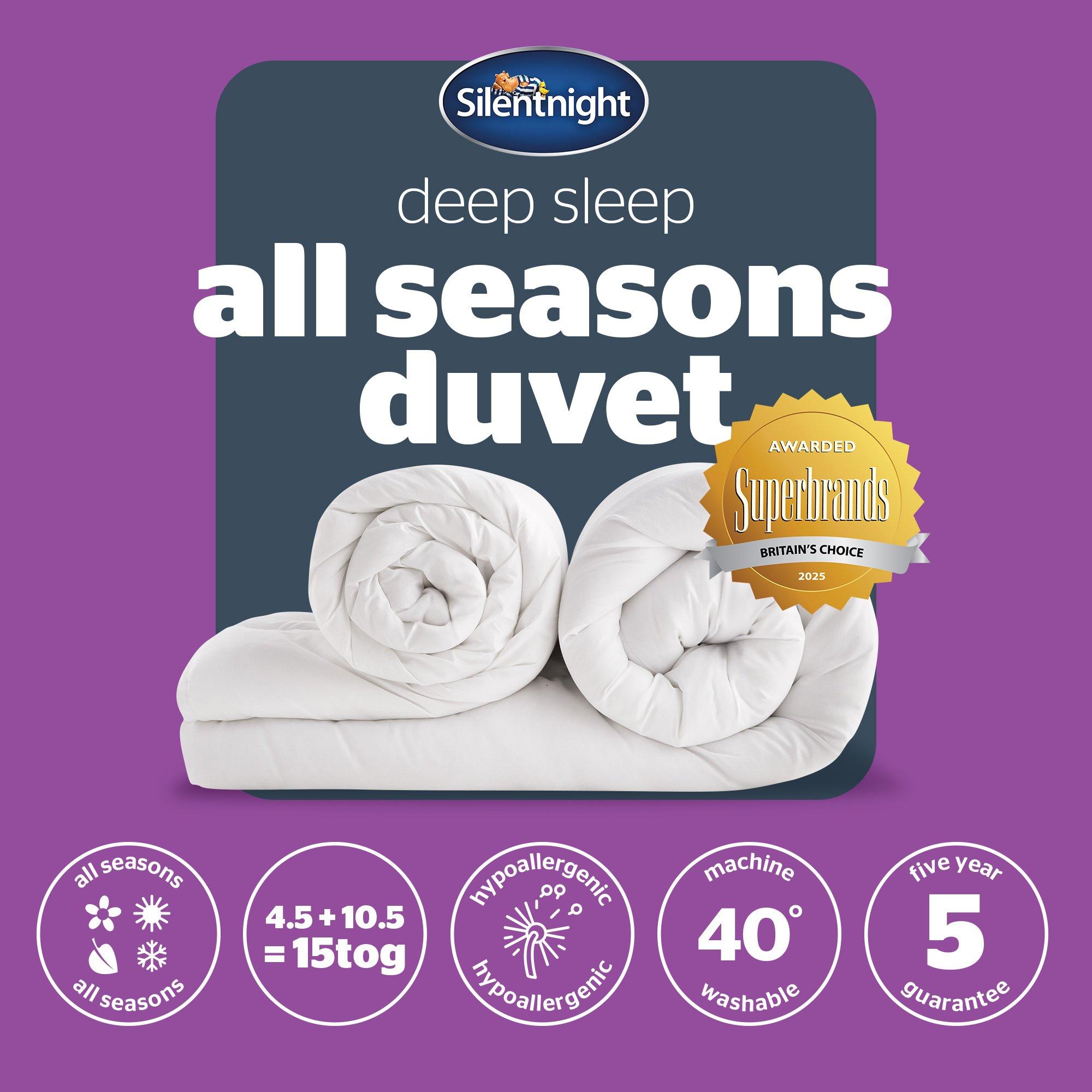 No Colour - Silentnight - All Seasons Duvet - 8