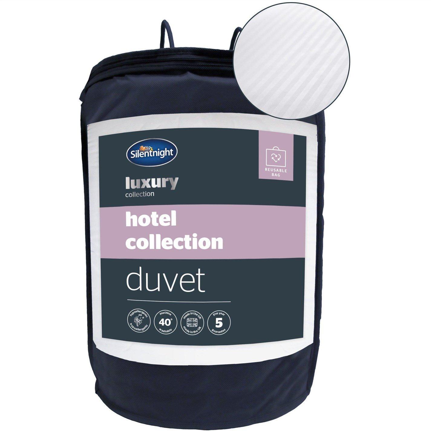Silentnight Hotel Collection Duvet - 10.5 Tog White Single - Image 7
