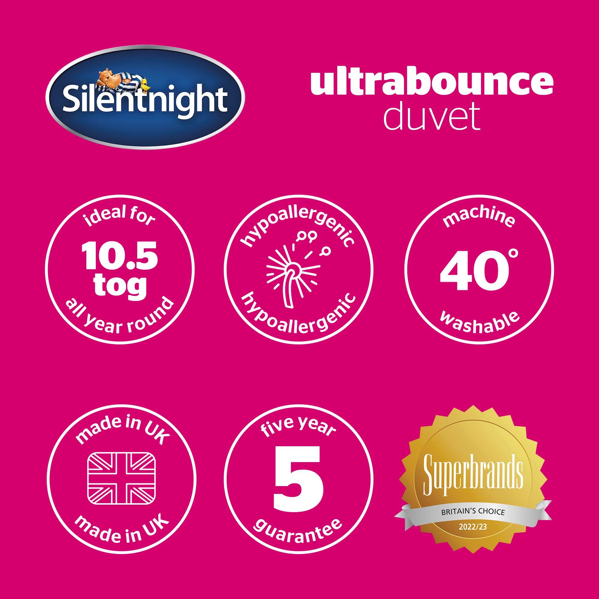 White - Silentnight - Ultrabounce Duvet - 8