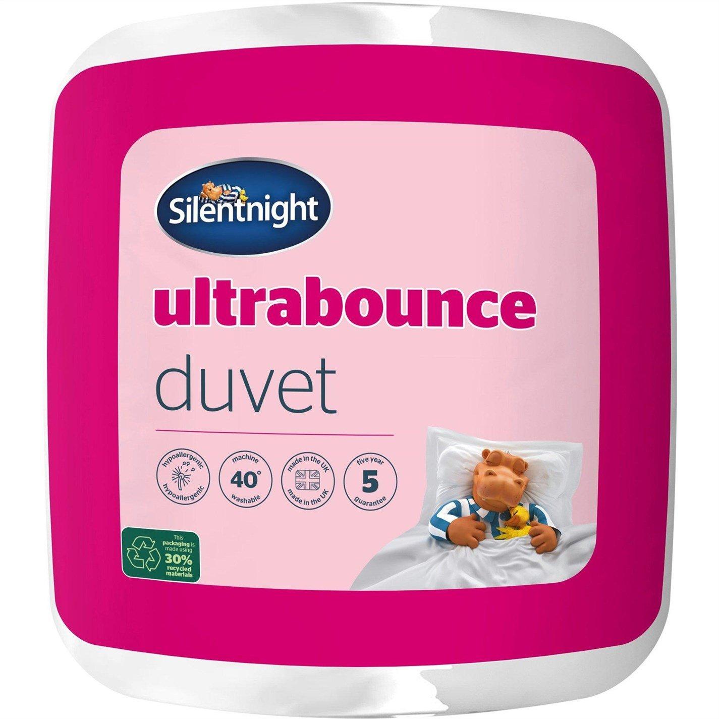 Silentnight  Ultrabounce Duvet - 4.5 Tog - White - King