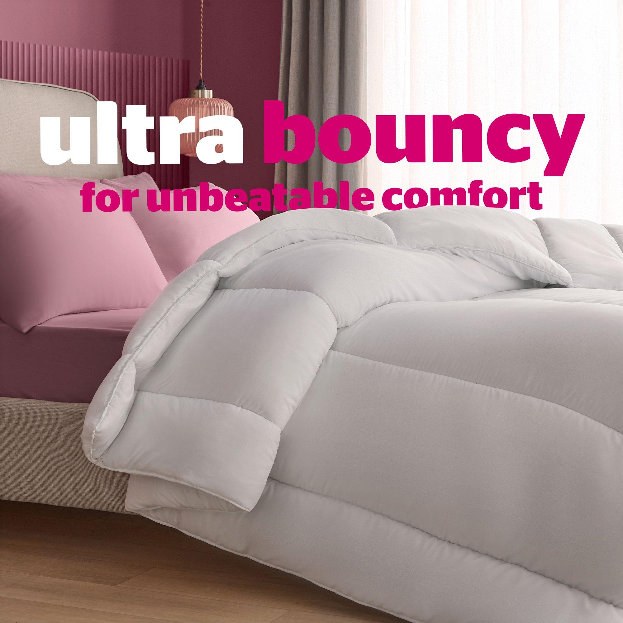 White - Silentnight - Silentnight Ultrabounce Duvet - 4.5 Tog - 4