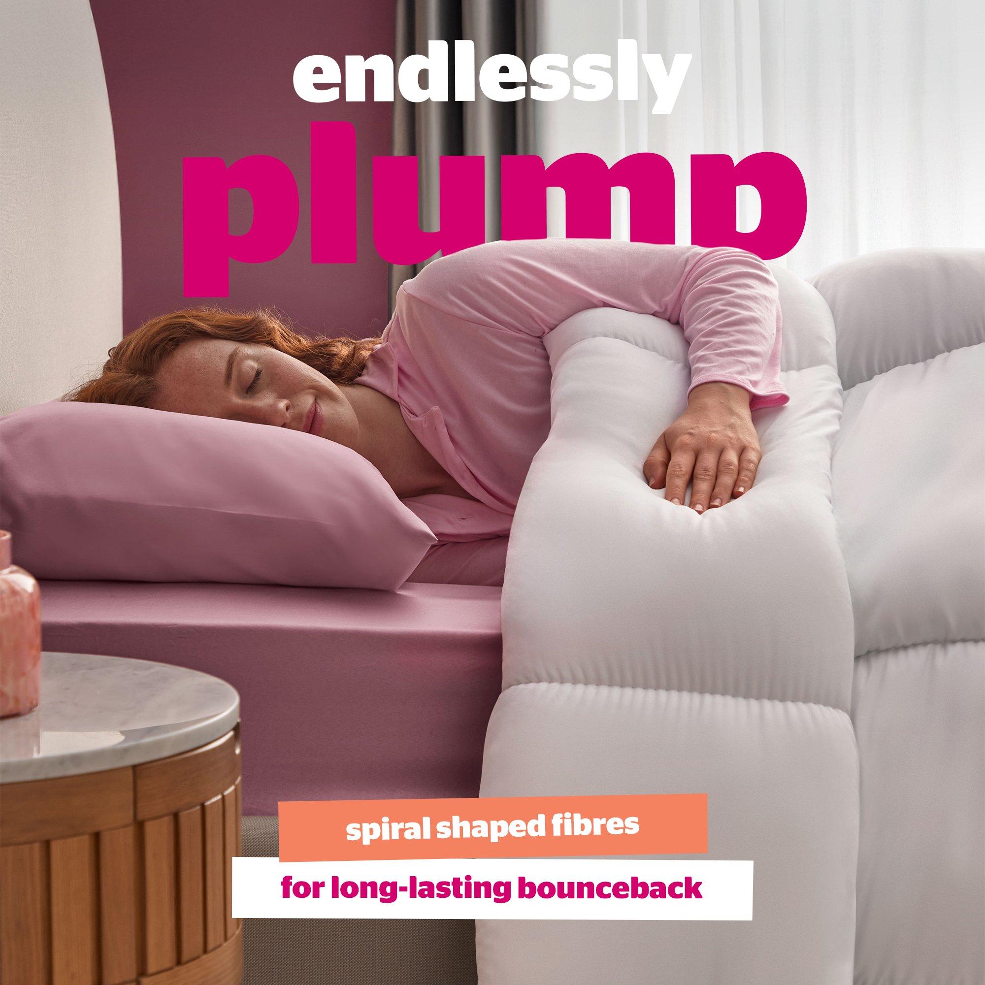 White - Silentnight - Silentnight Ultrabounce Duvet - 4.5 Tog - 5