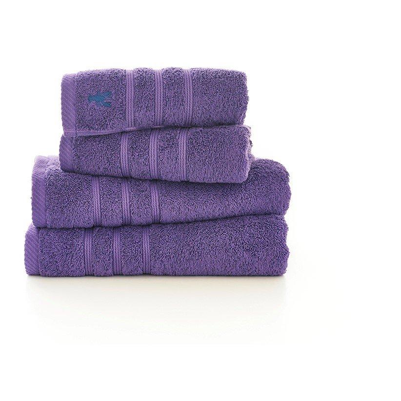 Purple - Lobster Creek - Combed Cotton Towels 550 GSM - 2
