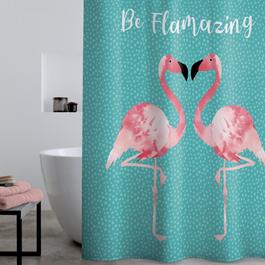 Catherine Lansfield Shower Curtain Teal