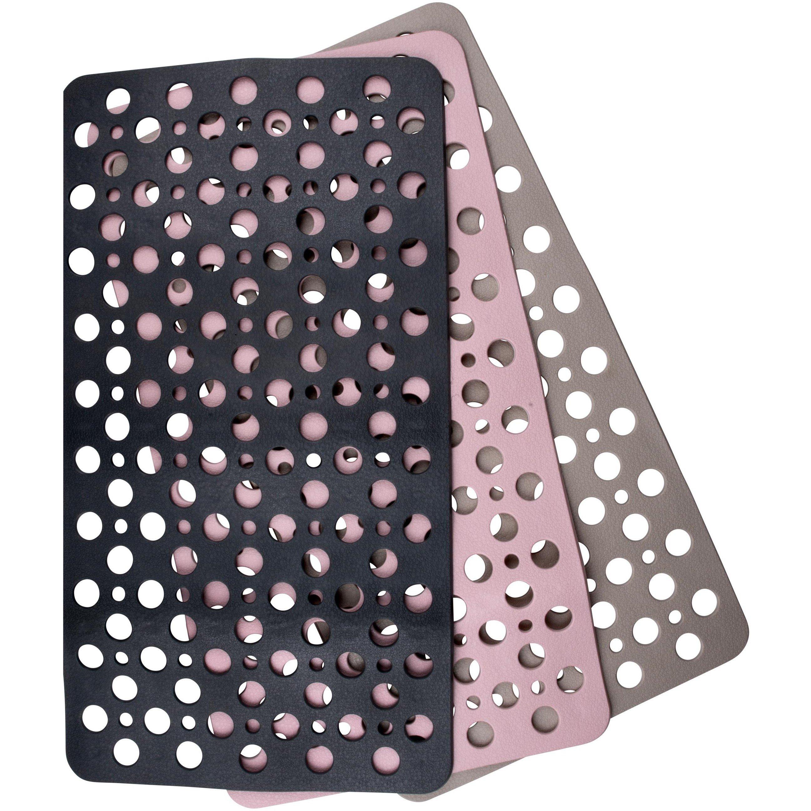 Pink - Alpina - Non-Slip Shower Bathmat - 1