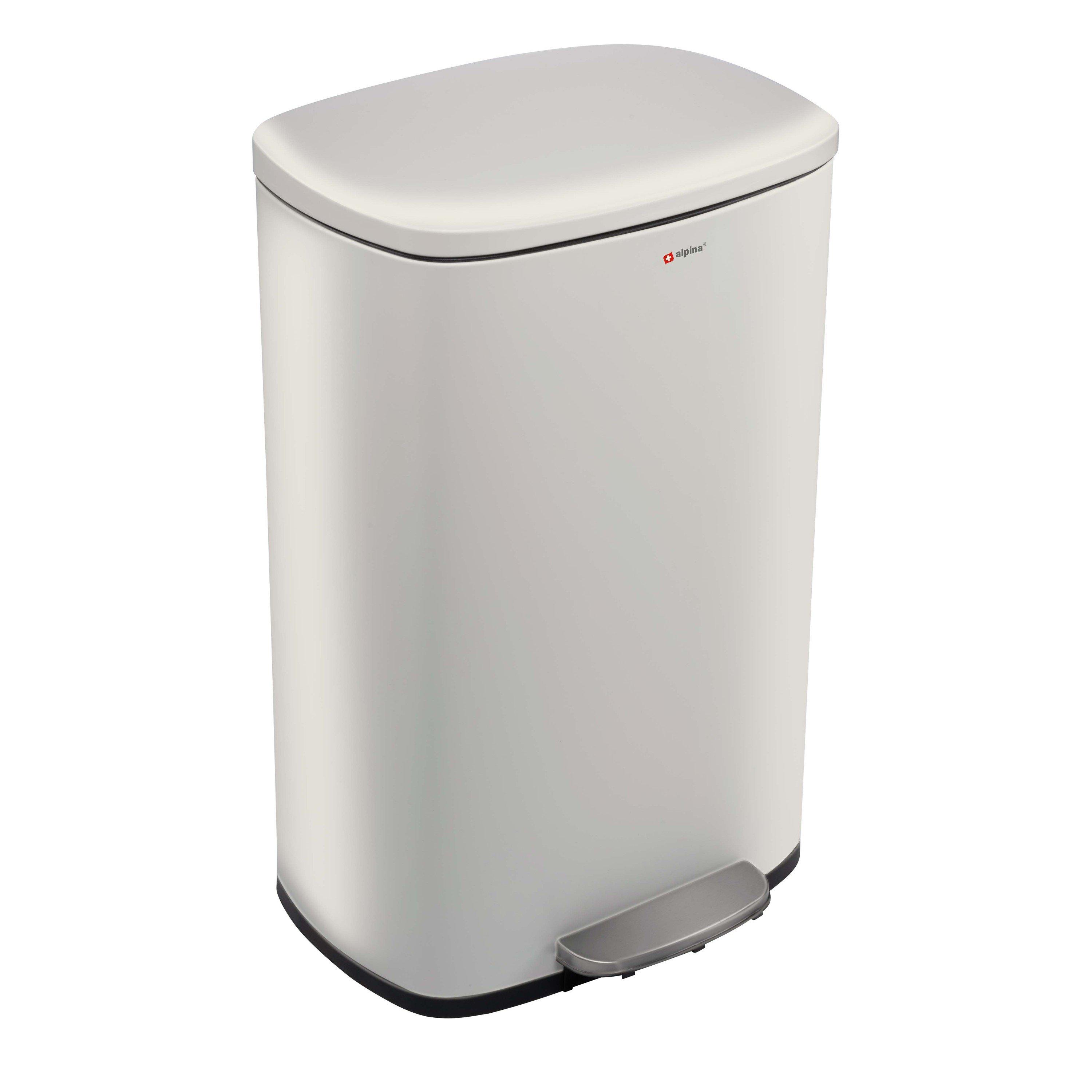 Silver - Alpina - Pedal bin 50L - 5
