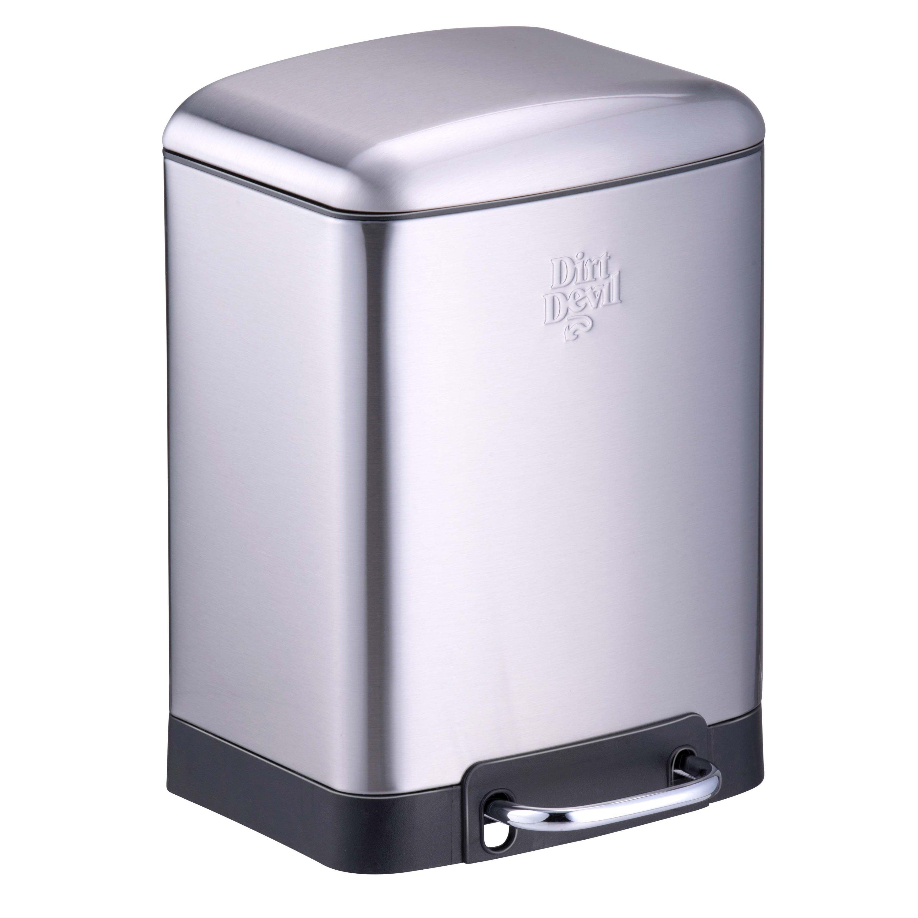 6l - Dirt Devil - Pedal Bathroom Bin - 1