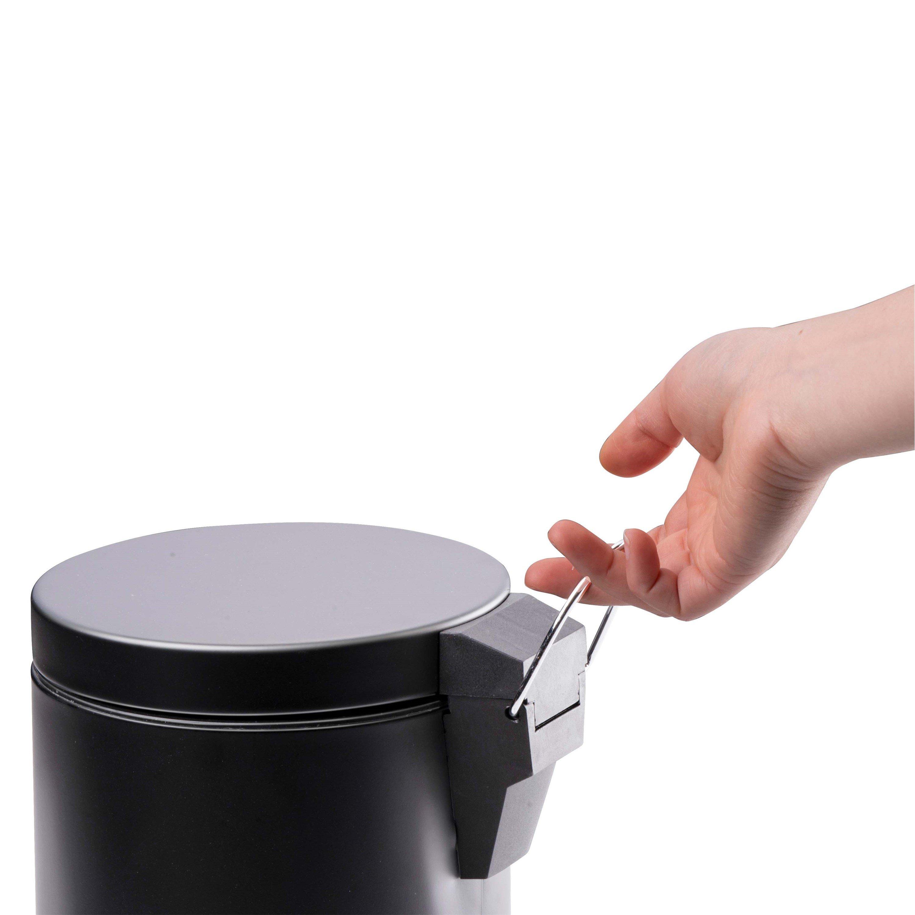 3l - Dirt Devil - Pedal Bathroom Bin 3L - 4