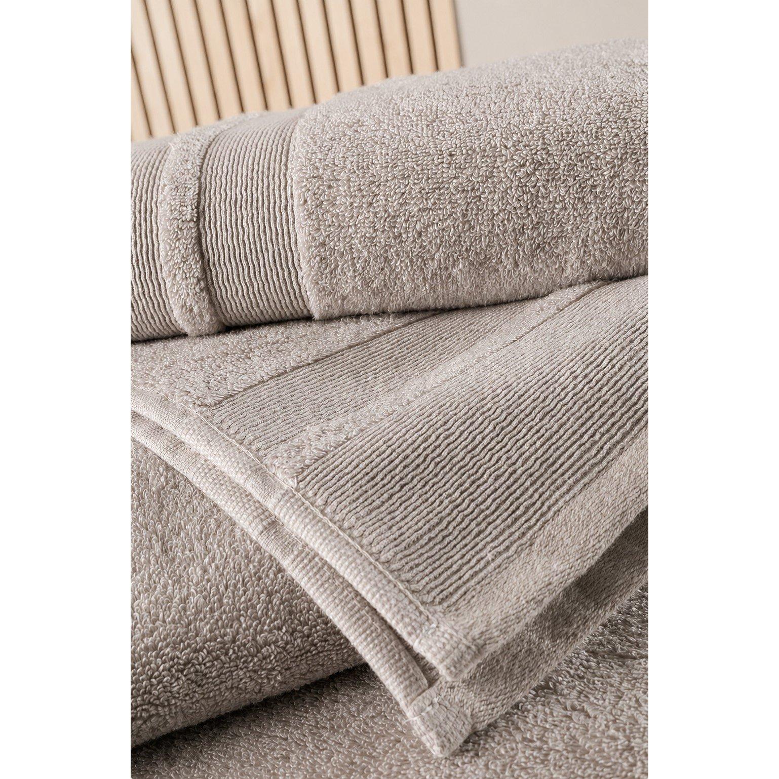 Mushroom - Frasers Home - Cotton Modal 700gsm Zero Twist Towels - 4