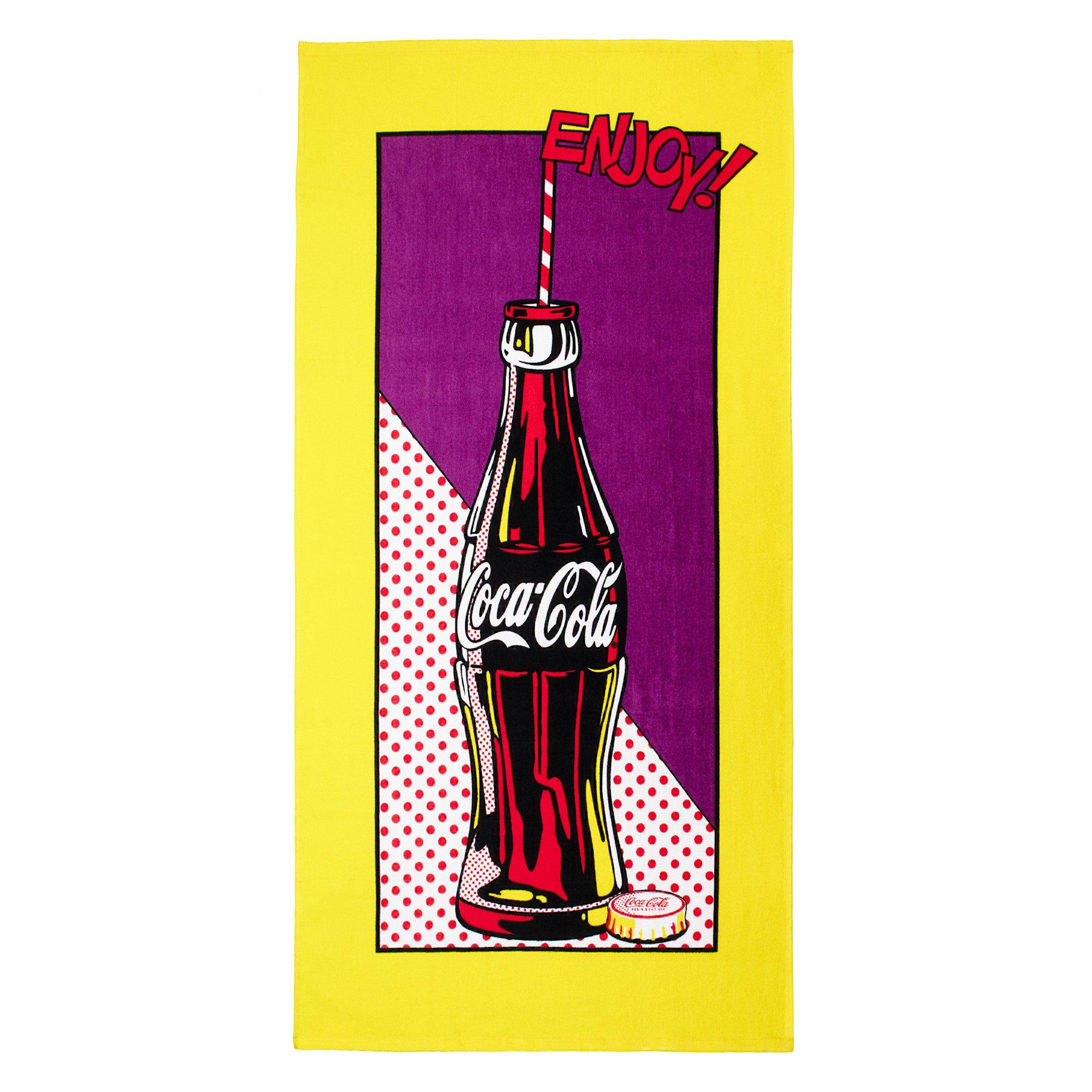 Multi - Coca Cola - Coca-Cola Officially Licensed Pop Beach Towel 70 x 140 cm - 2
