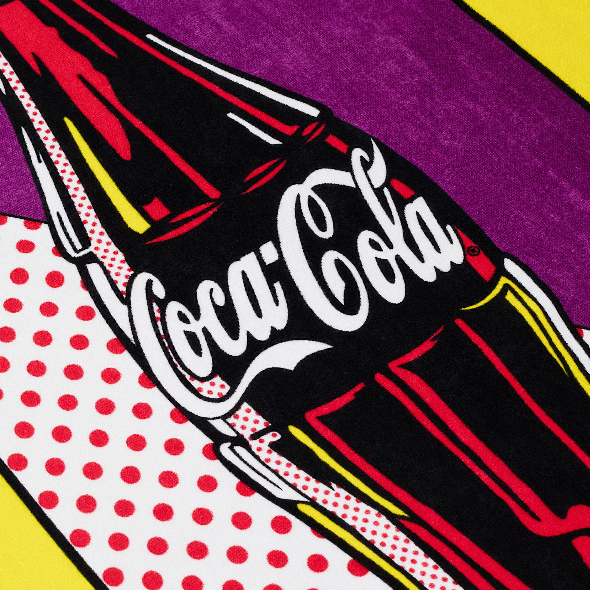 Multi - Coca Cola - Coca-Cola Officially Licensed Pop Beach Towel 70 x 140 cm - 3