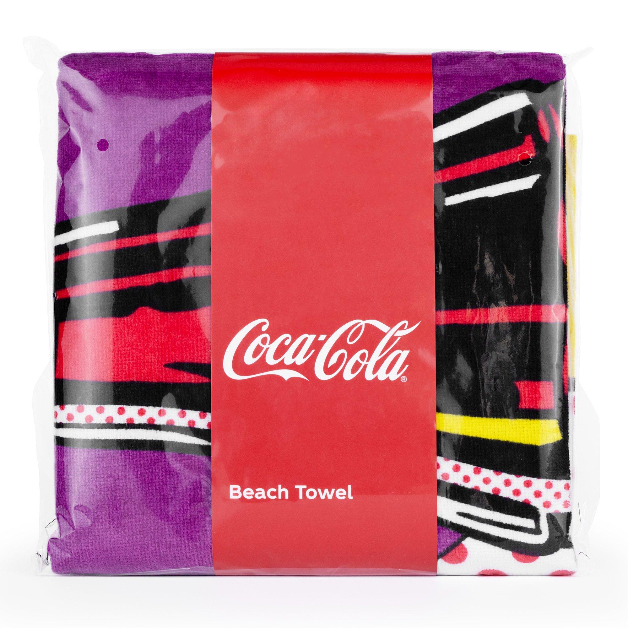 Multi - Coca Cola - Coca-Cola Officially Licensed Pop Beach Towel 70 x 140 cm - 6