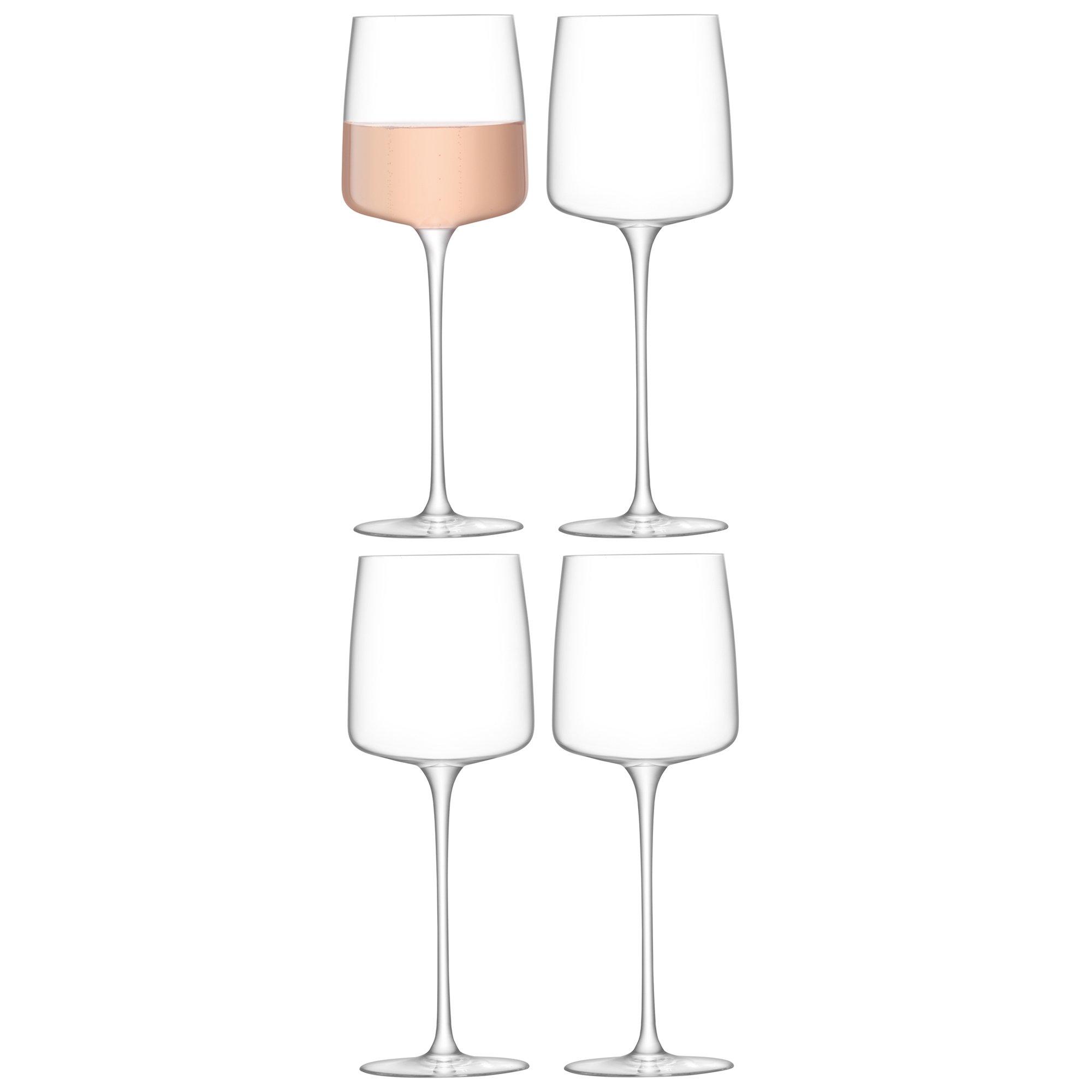 LSA Metropolitan Wine Glass 350ml - Set of 4