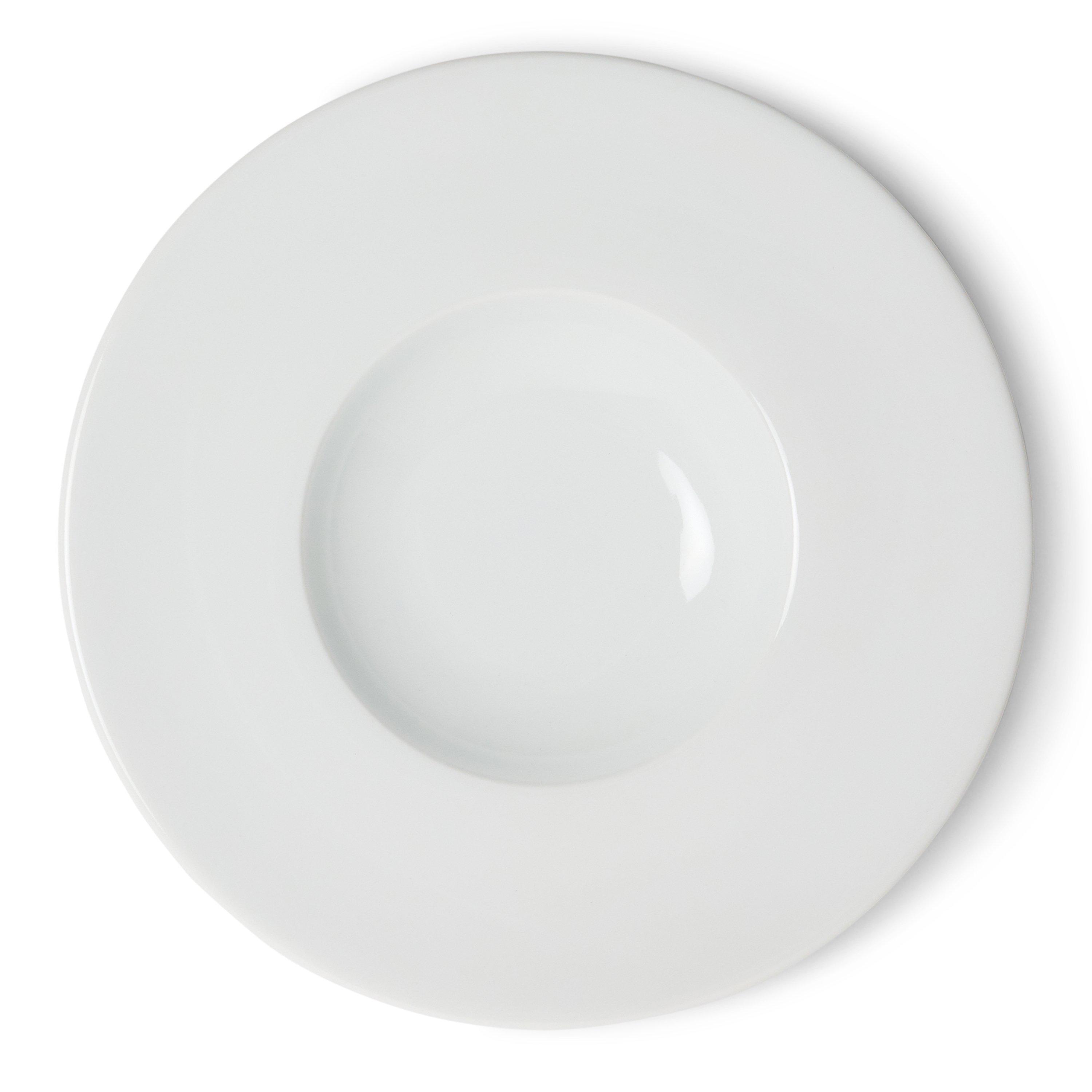 White - Unknown - Large Sampling Plate Set of 6 - 2