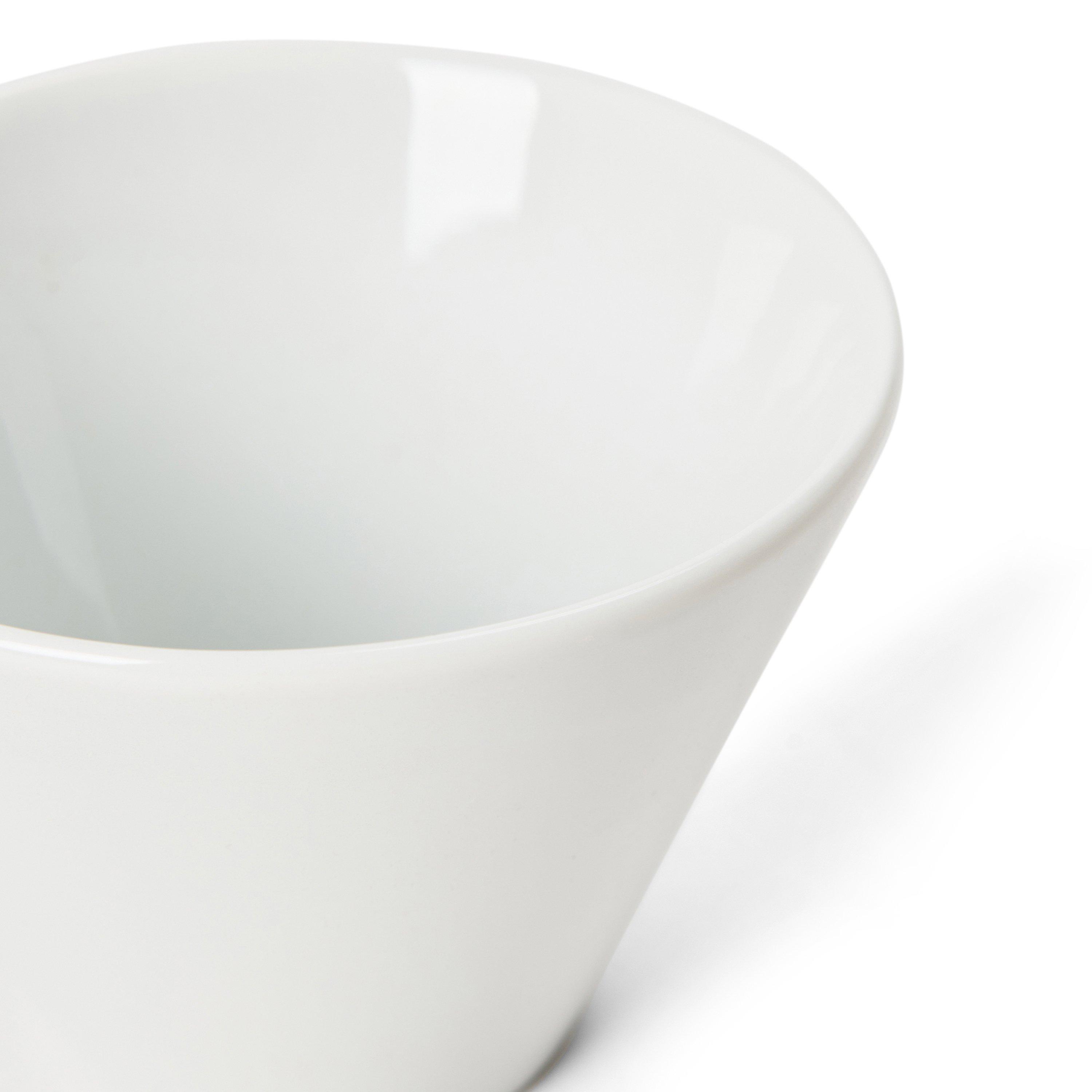 White - Unknown - Porcelain Pot 28 cl Set of 12 - 2