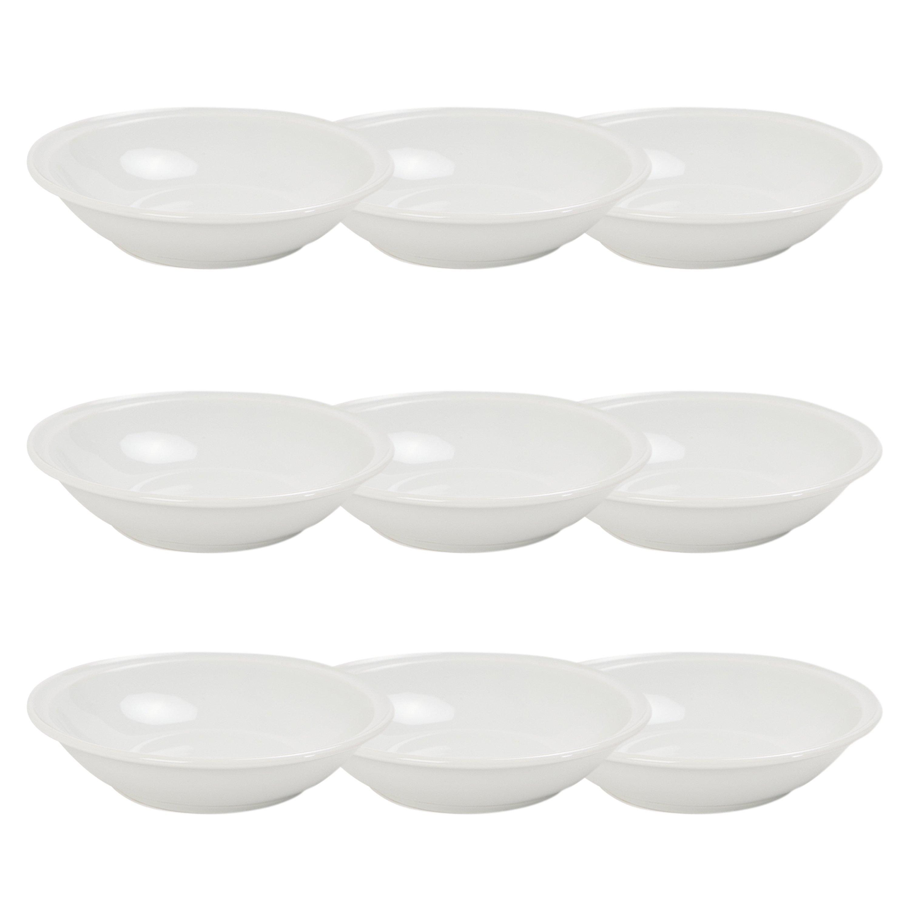 White - Unknown - Lipped Ice Cream Porcelain Bowl - 1