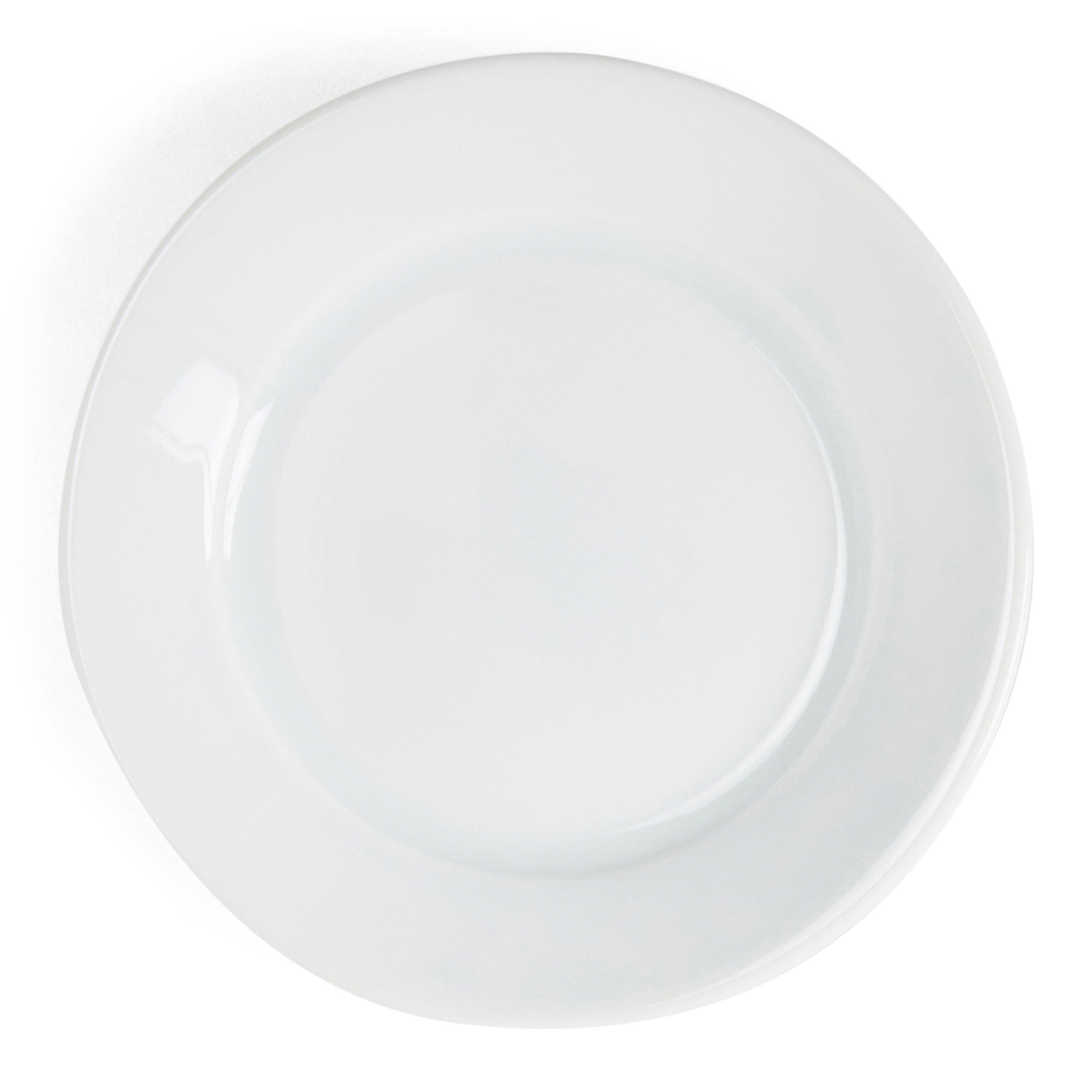 White - Unknown - Set of 12 Saucers 28 cl - 2