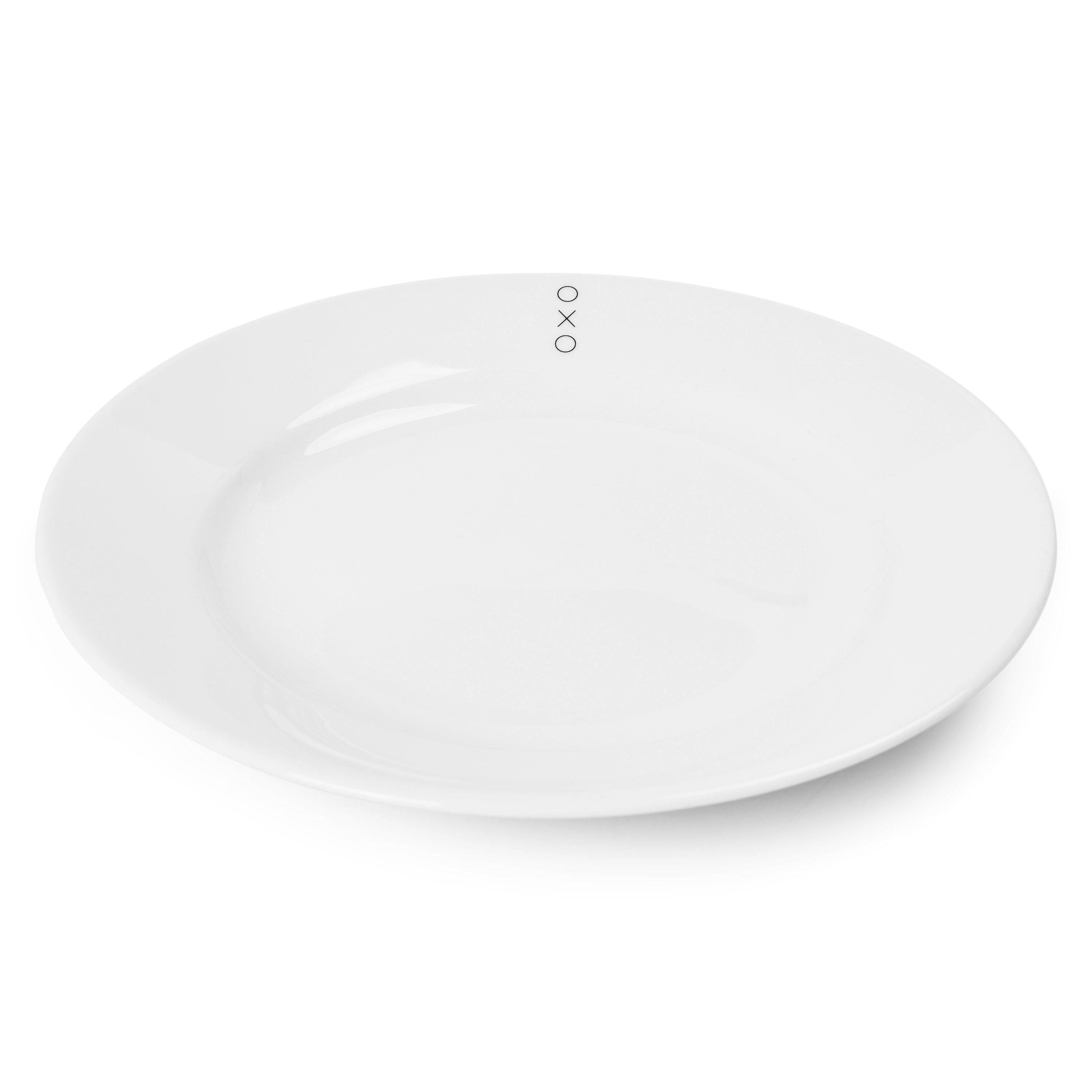 White - Unknown - OXOPLCCON Logo Ceramic Plate 31 cm - 1