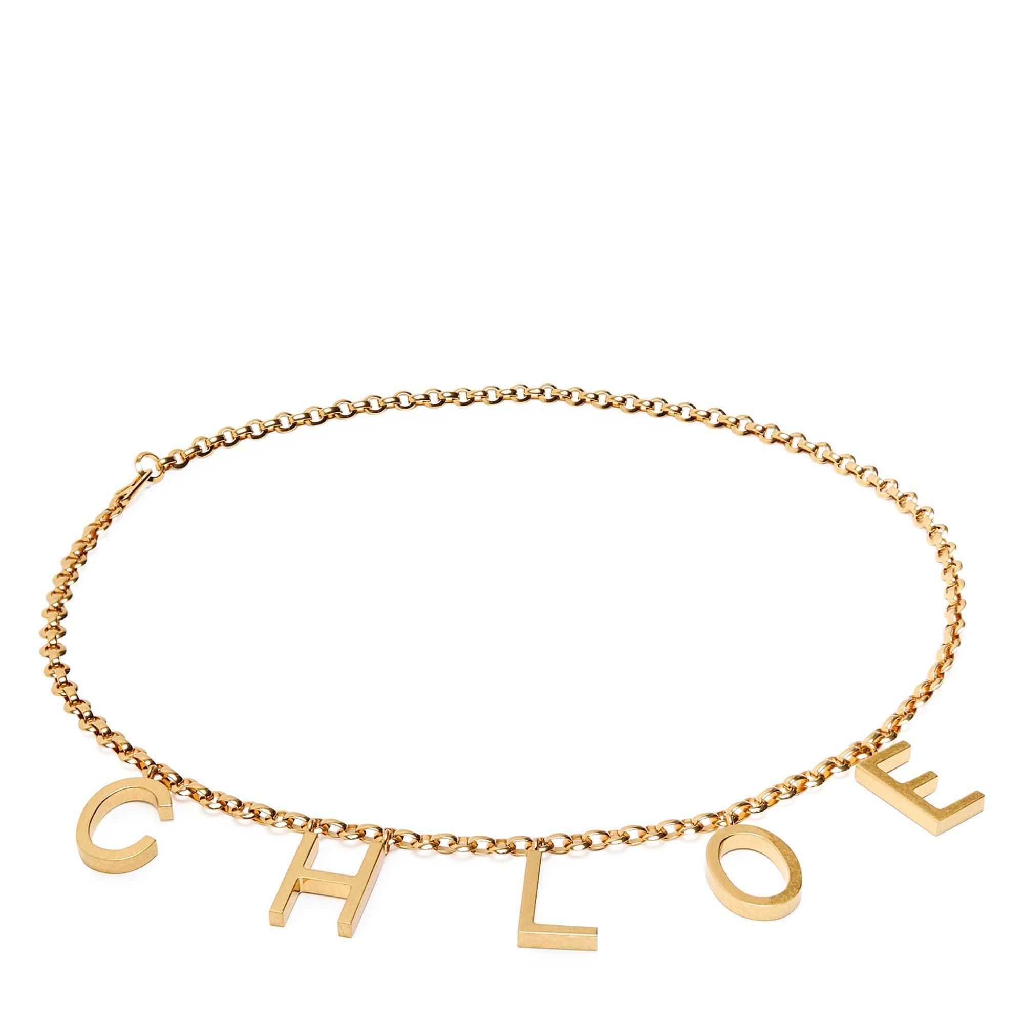 GOLD - Chloe - CHLOE LETTERS BELT - 1