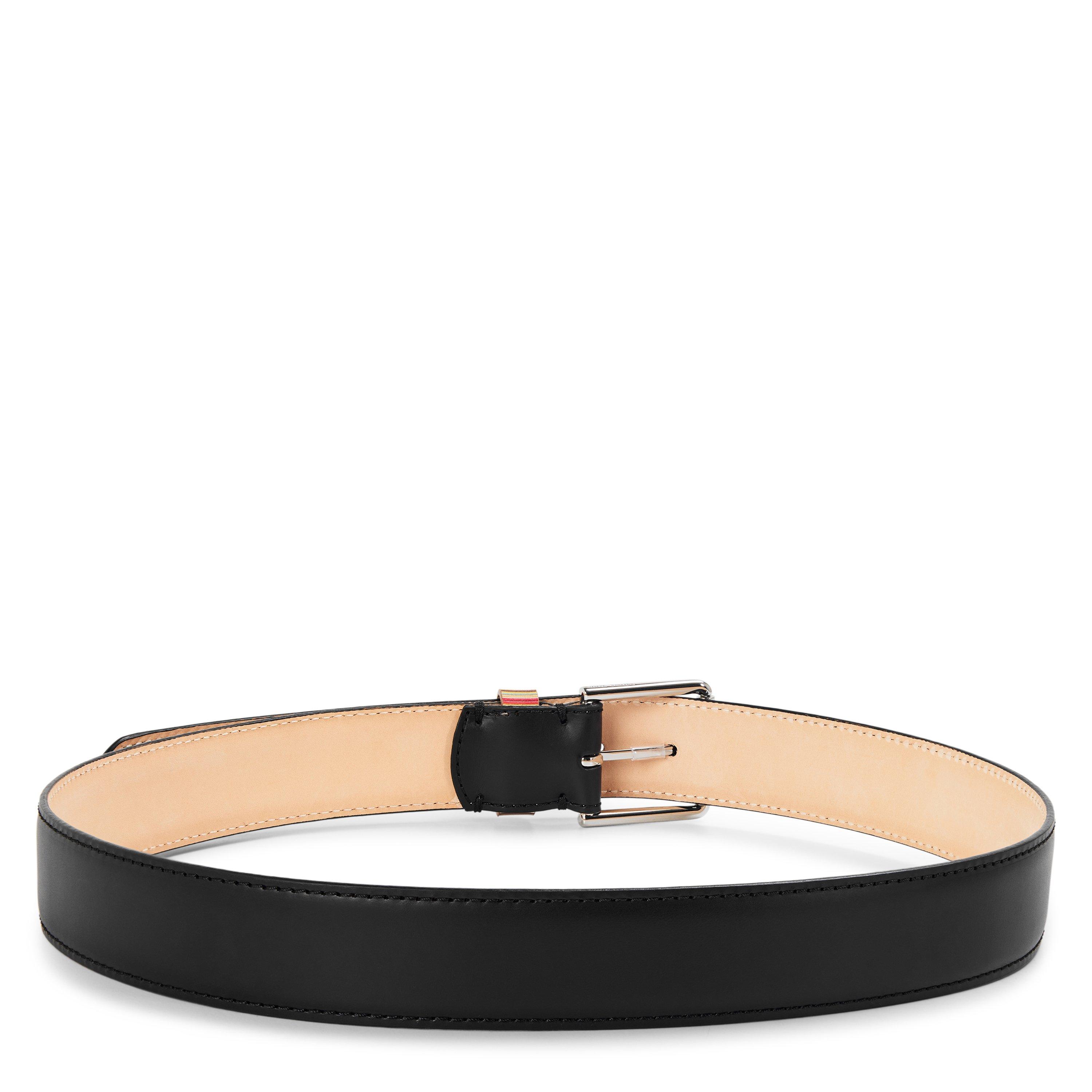 BLACK - Paul Smith - PS MEN BELT M STRP KEEPER - 2