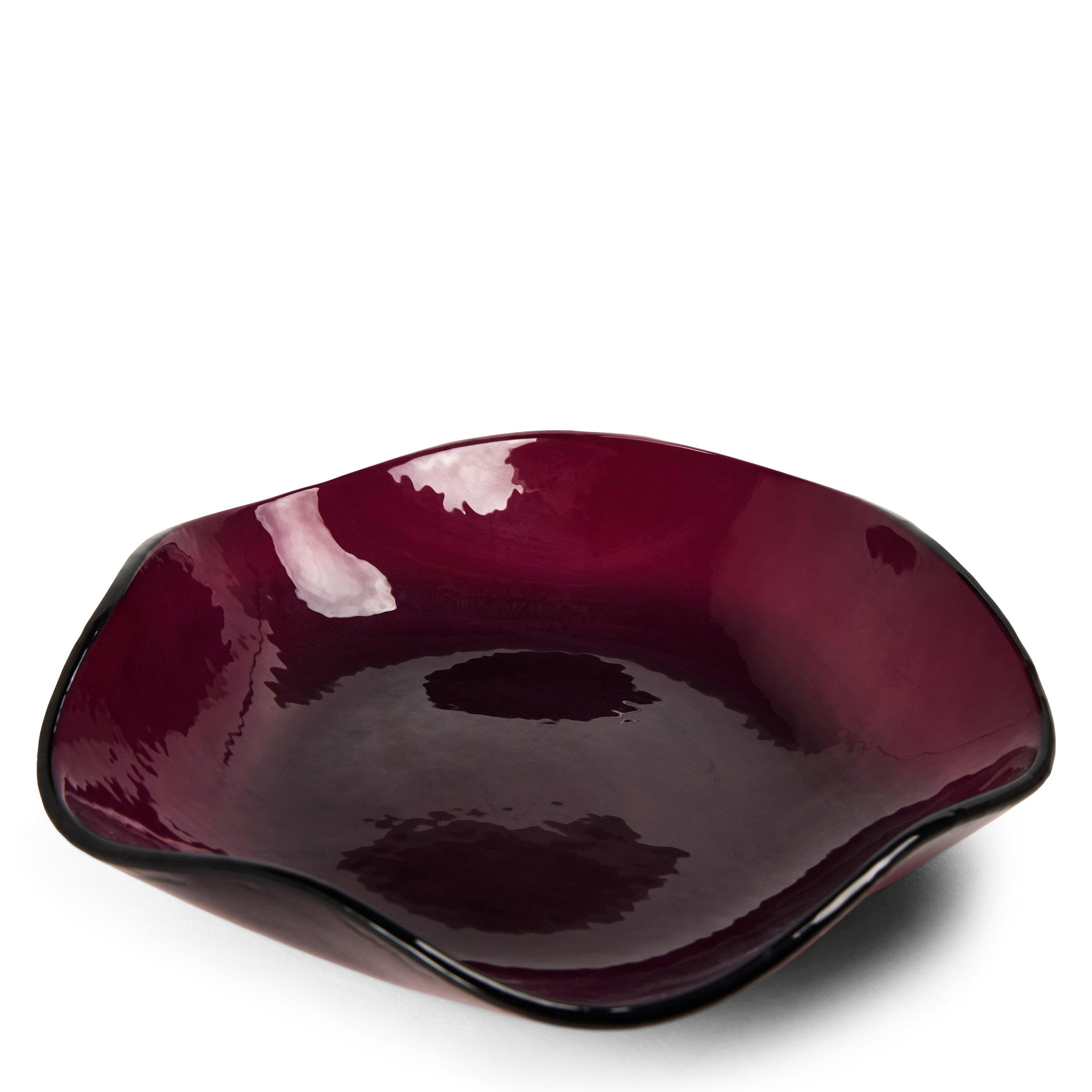 PINK - Unknown - Small Petal Glass Plate - 1