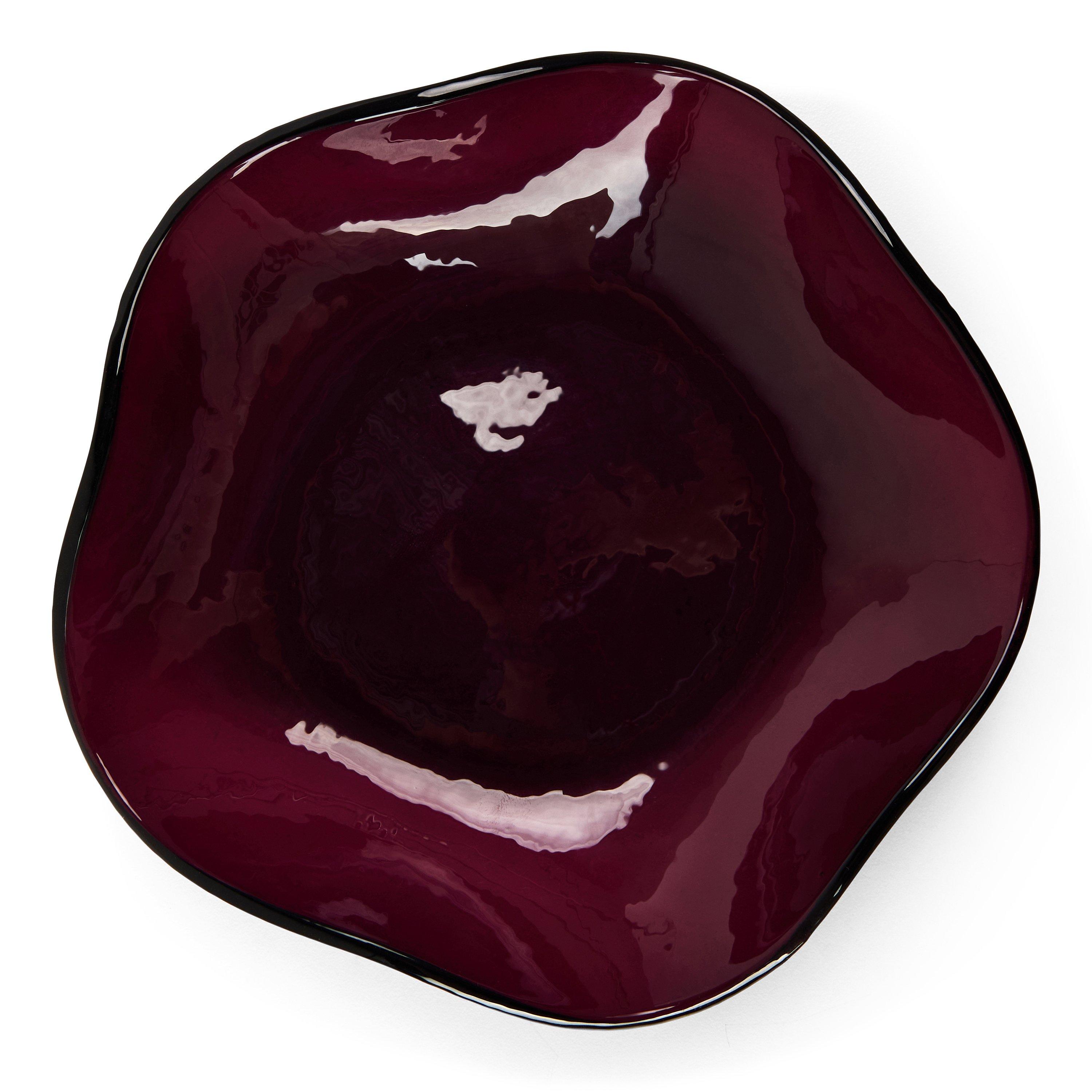PINK - Unknown - Small Petal Glass Plate - 2