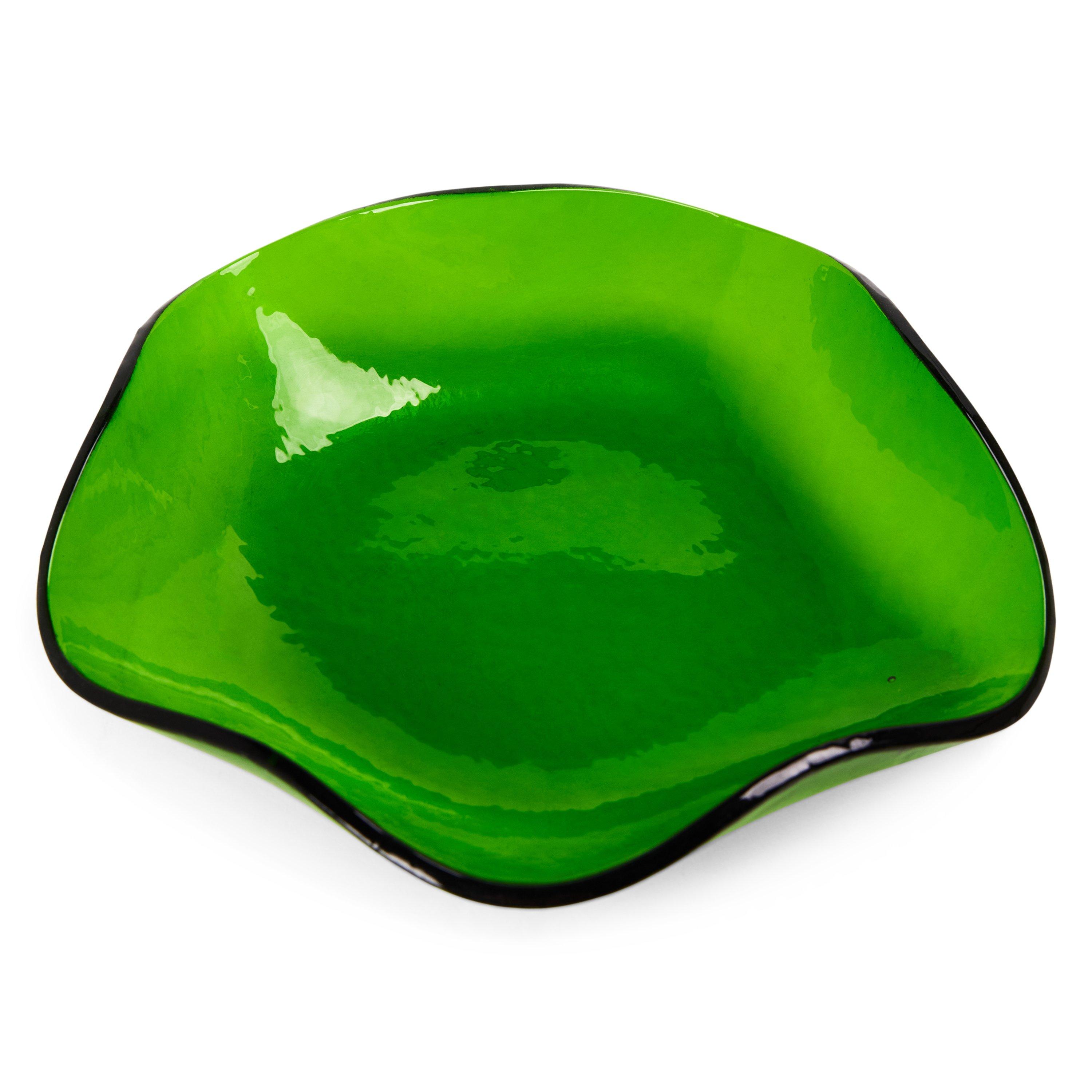 Small Petal Glass Plate