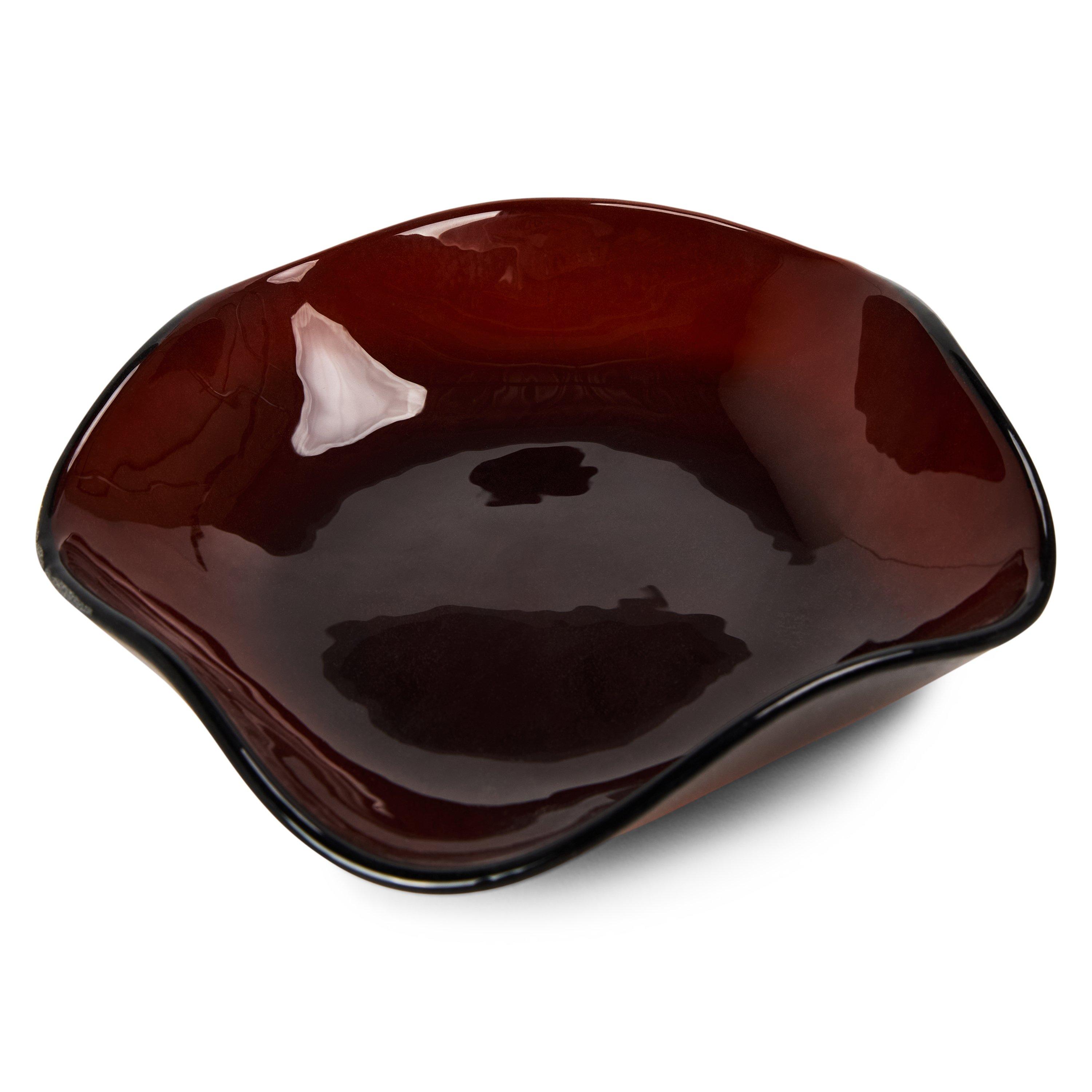 Small Petal Glass Plate