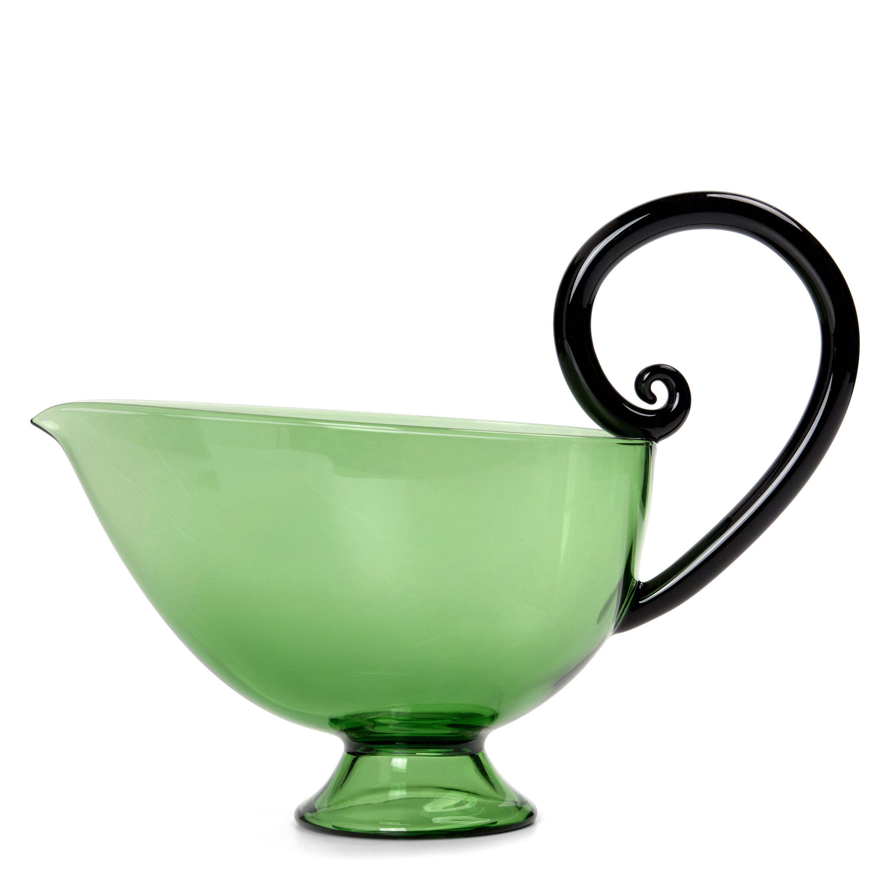 GREEN AND OTHER - Unknown - Continental Saucière Gravy Boat - 1
