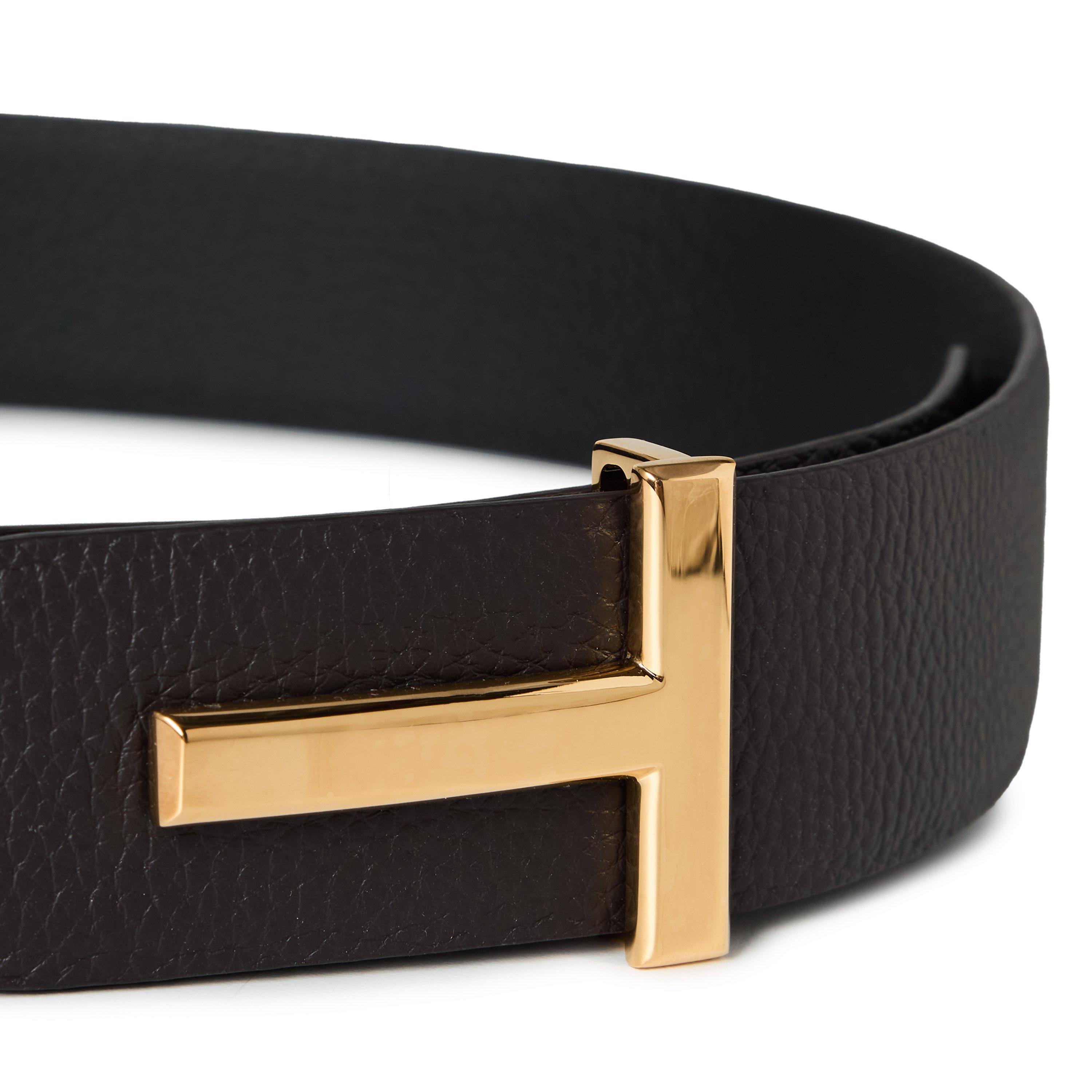BROWN AND OTHER - Tom Ford - soft grain leather revers - 3