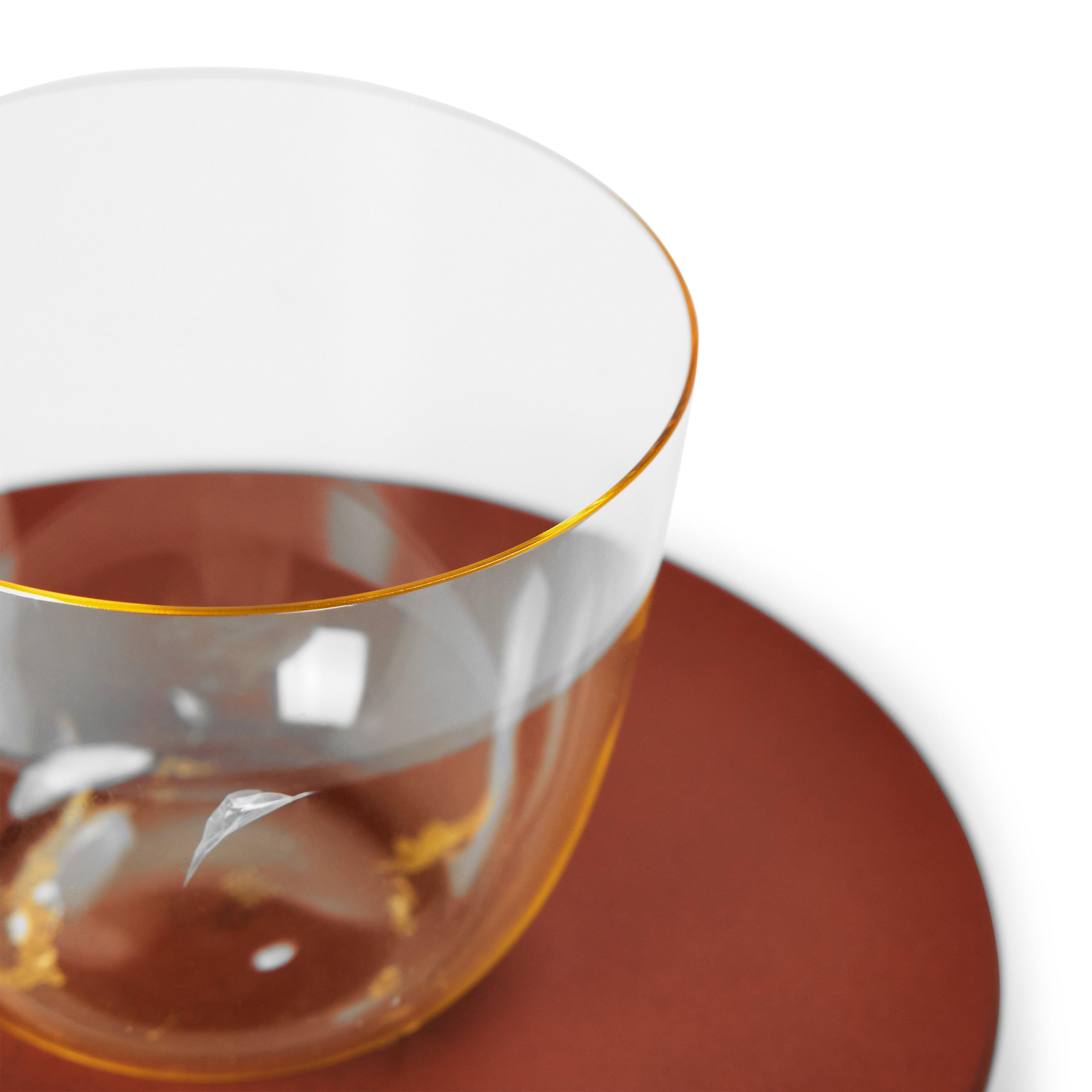 ORANGE - Lobmeyr - Mocha-Set Lobmeyr X Meiss Cups and Saucers - 2