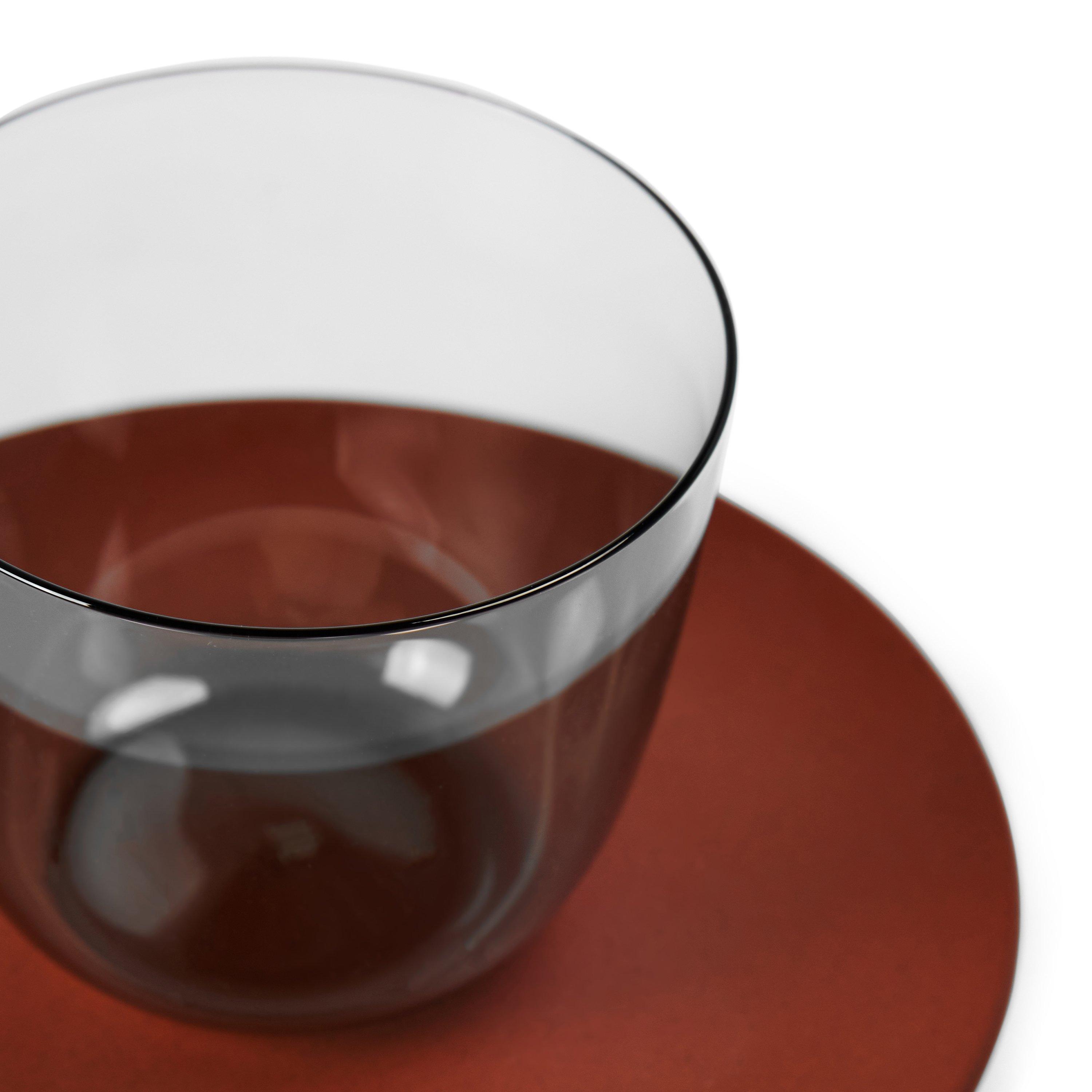 GREY - Lobmeyr - Unisex Mocha Lobmeyr X Meiss Crystal and Stoneware Cups and Saucers - 2