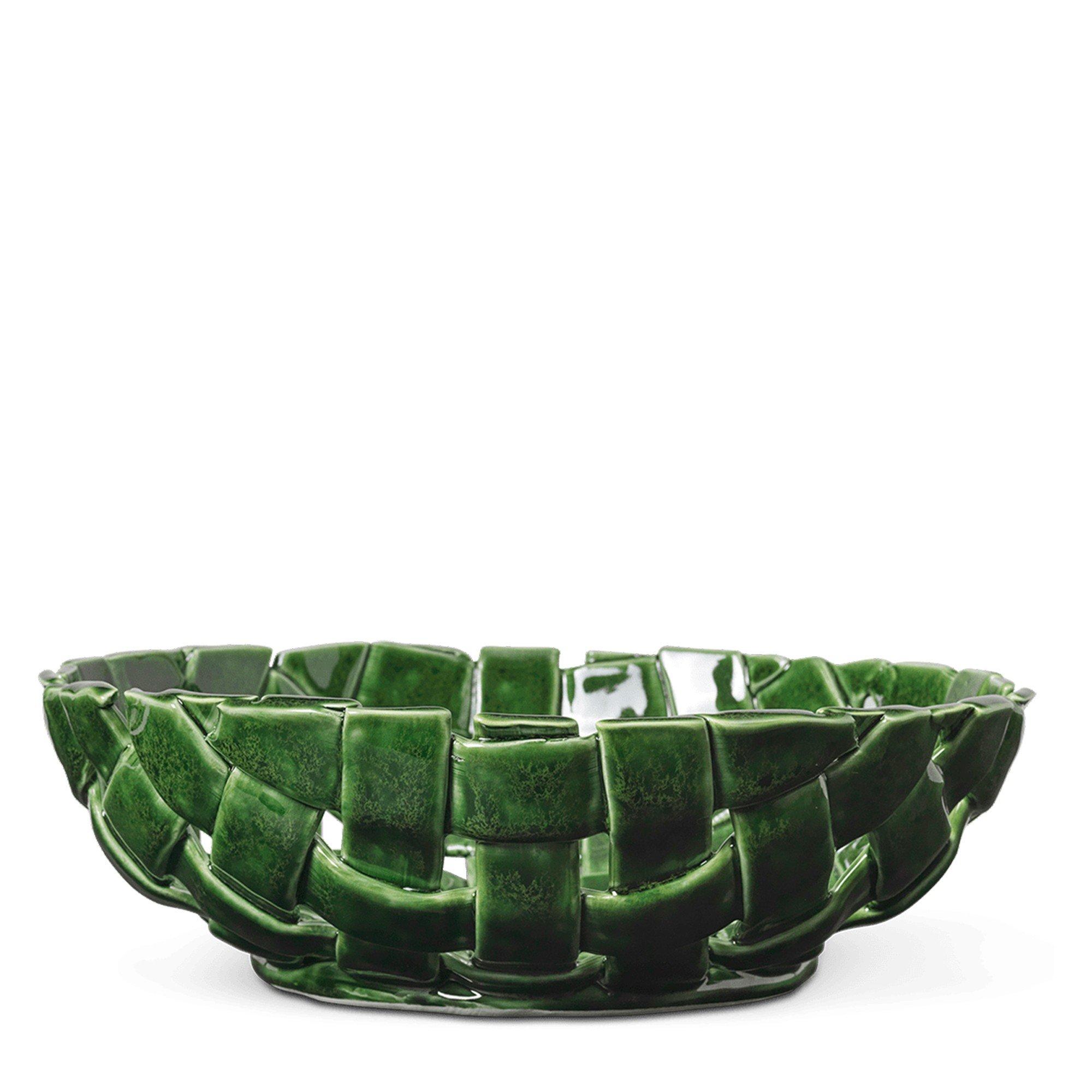 GREEN - ferm LIVING - PLAIT BOWL - Ø30
