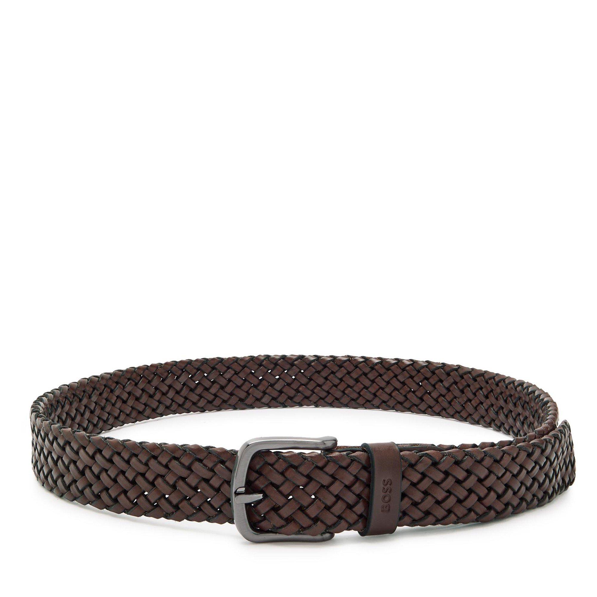 BROWN - Hugo - HUGO BOSS SASH BELT