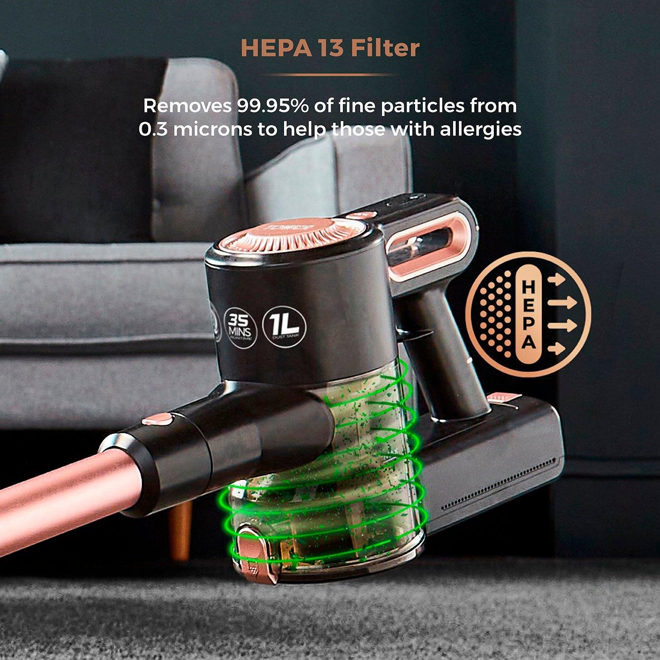 Rose Gold - Tower - VL40 Pro Pet 22.2V Cordless 3-IN-1 DC Vacuum Clean - 6