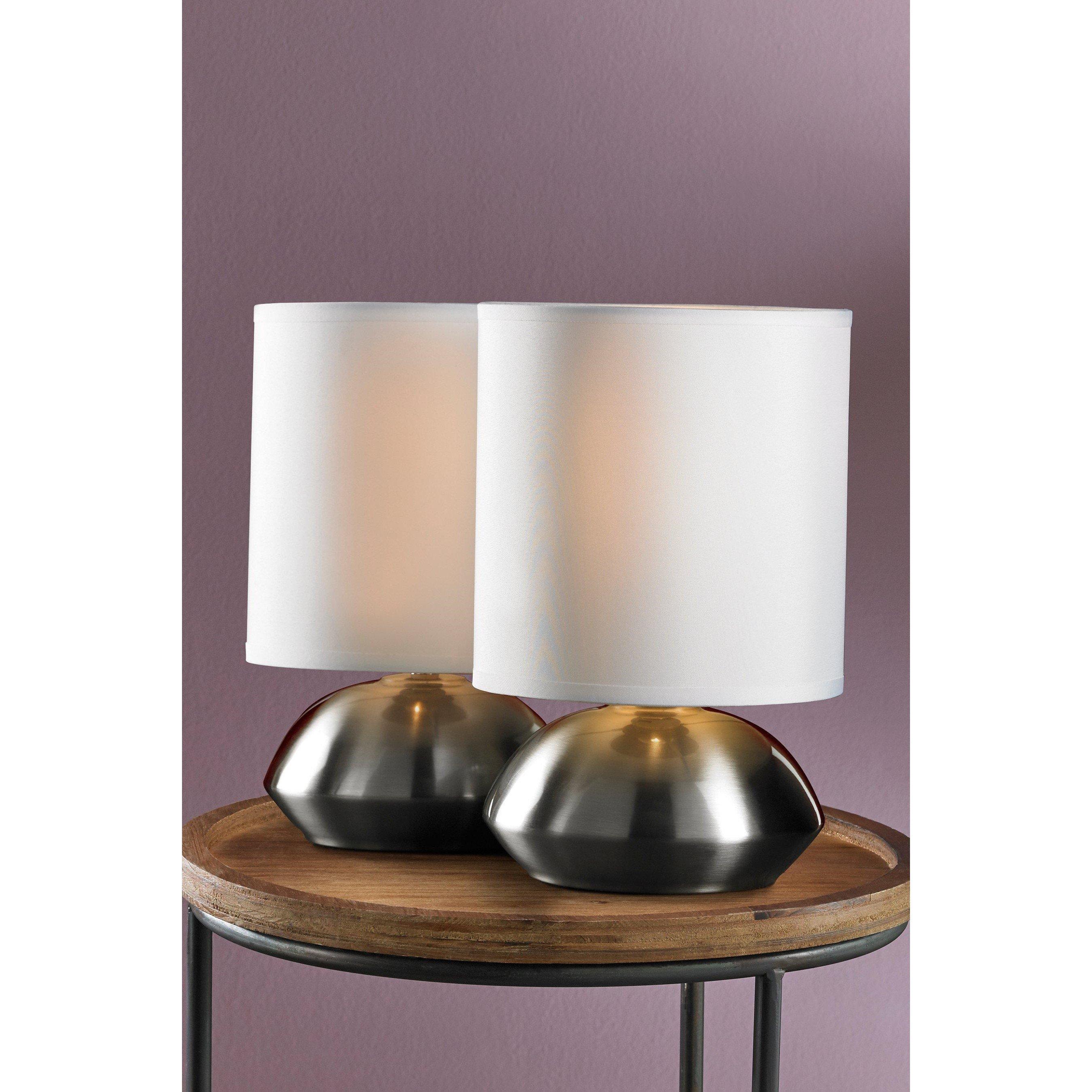 Silver - K Living - Pebble Brushed Twin Touch - 1