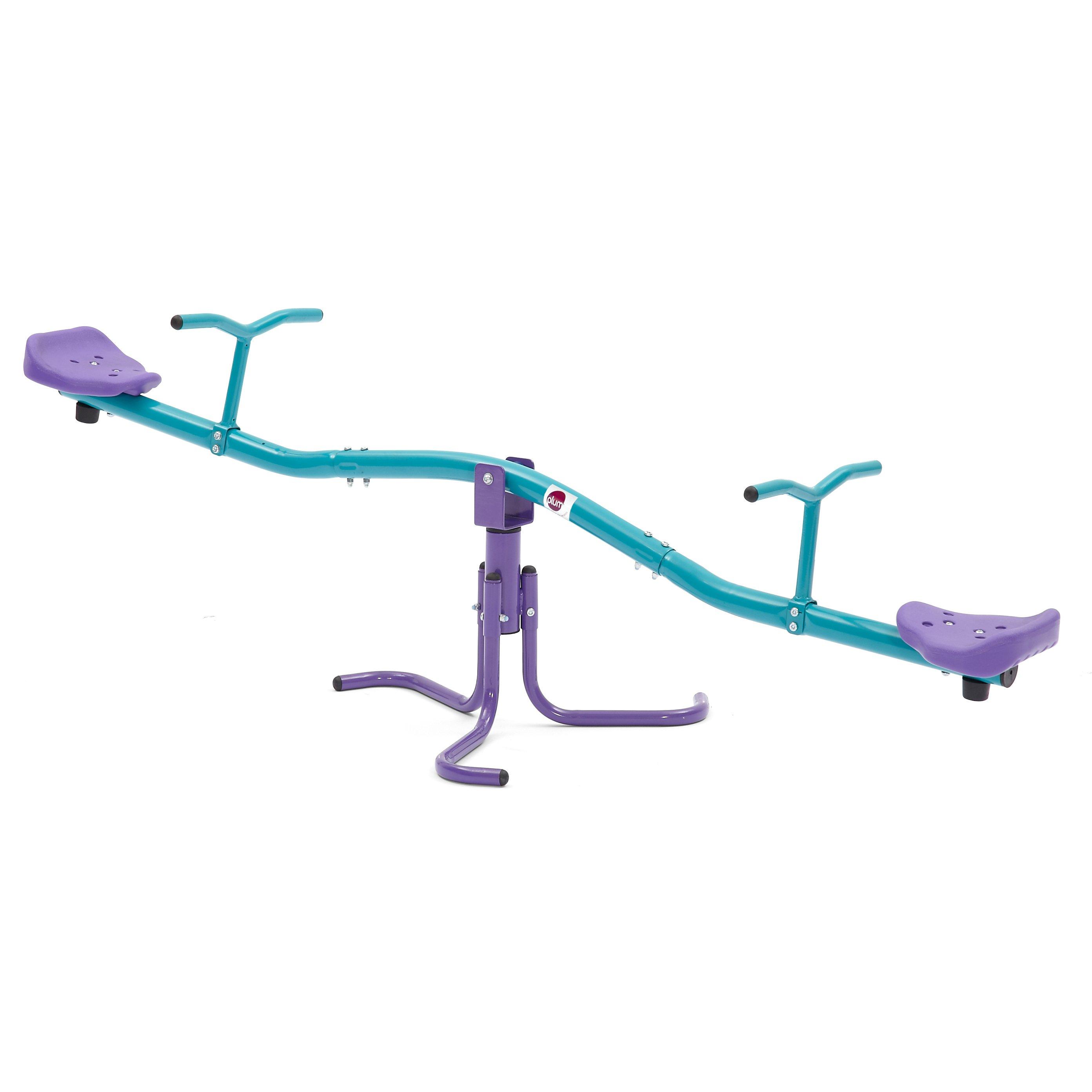 Blue/Purple - Plum Play - Rotating See Saw - Purple/Teal - 1
