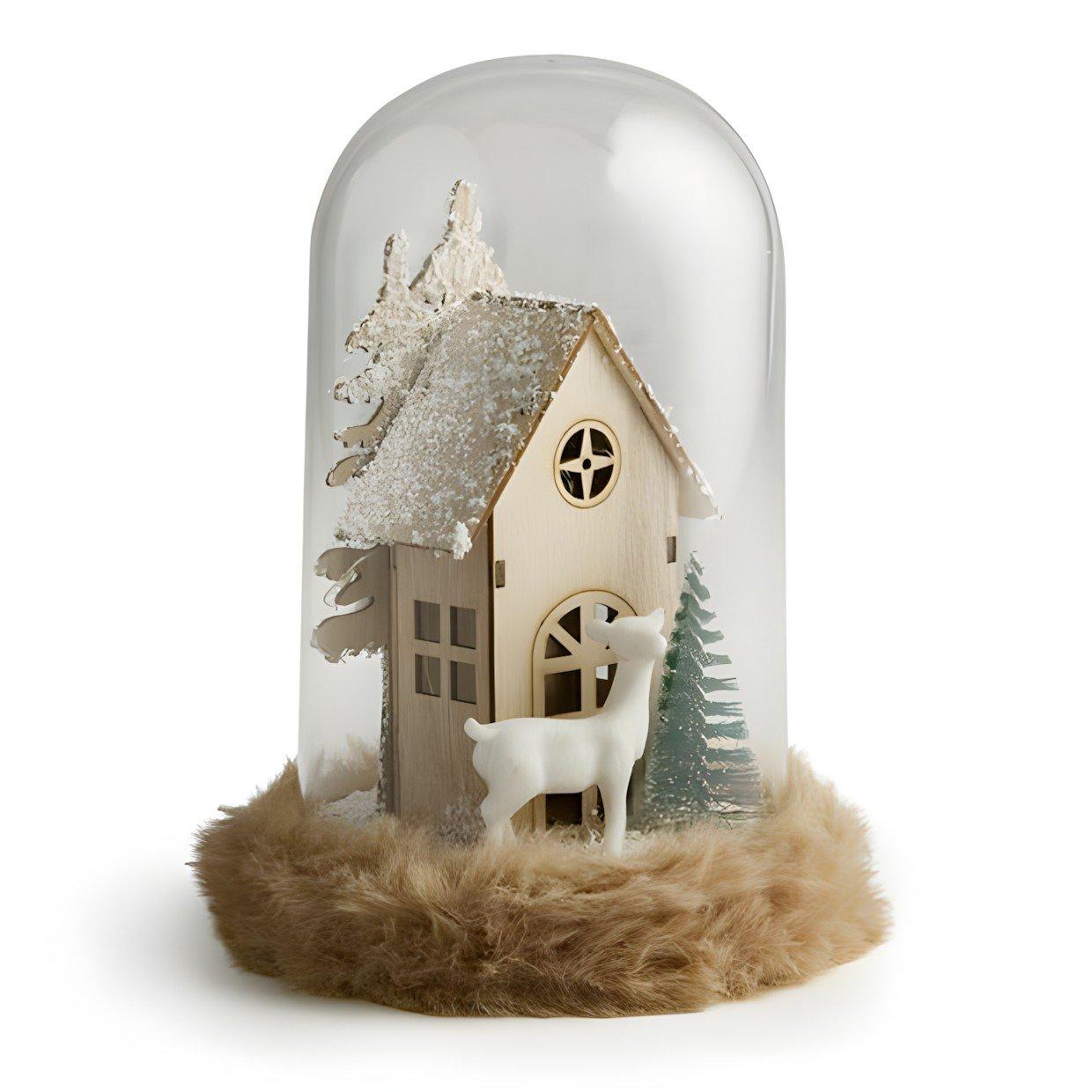 House - The Spirit Of Christmas - Fur Globe 54 House One Size - 2