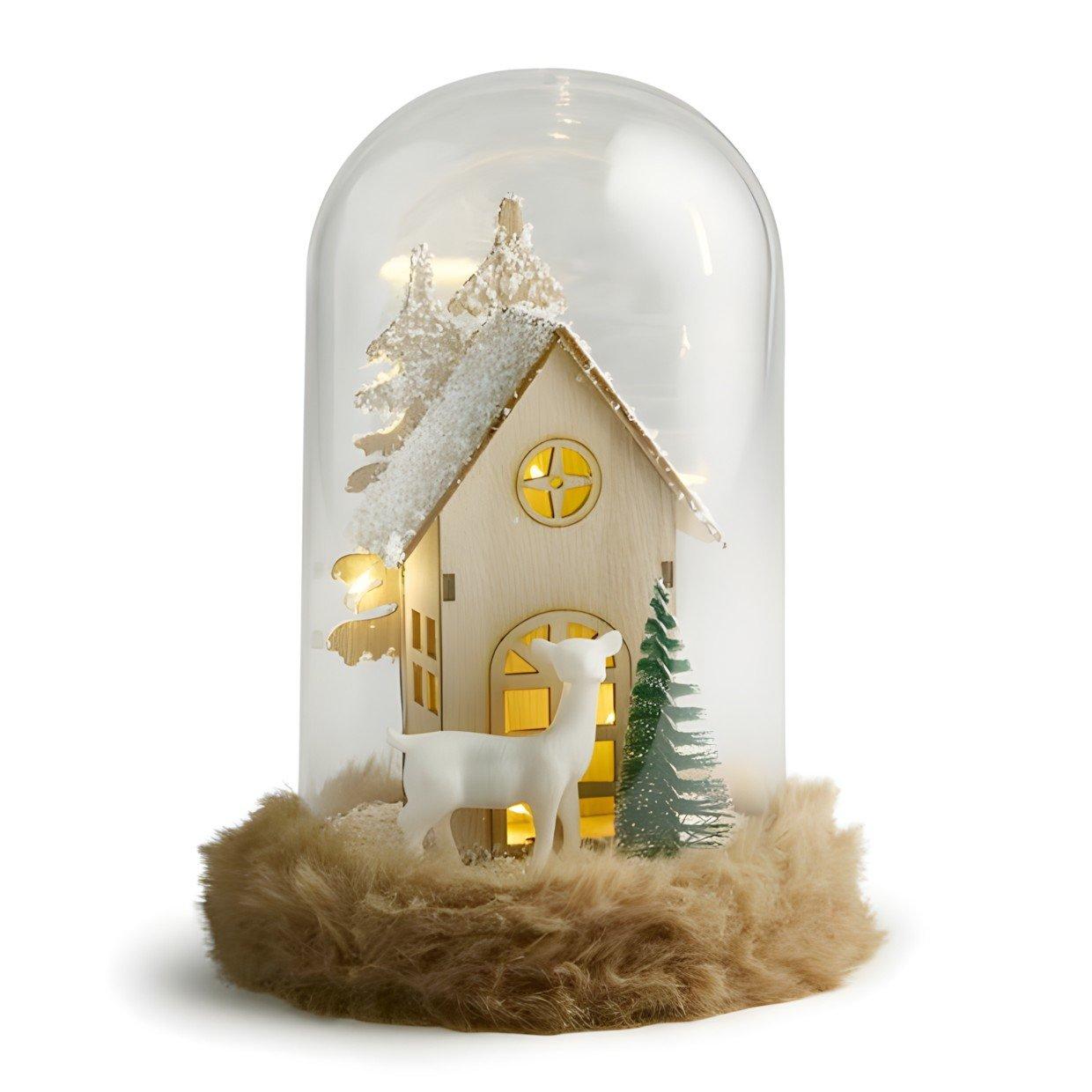 House - The Spirit Of Christmas - Fur Globe 54 House One Size - 3