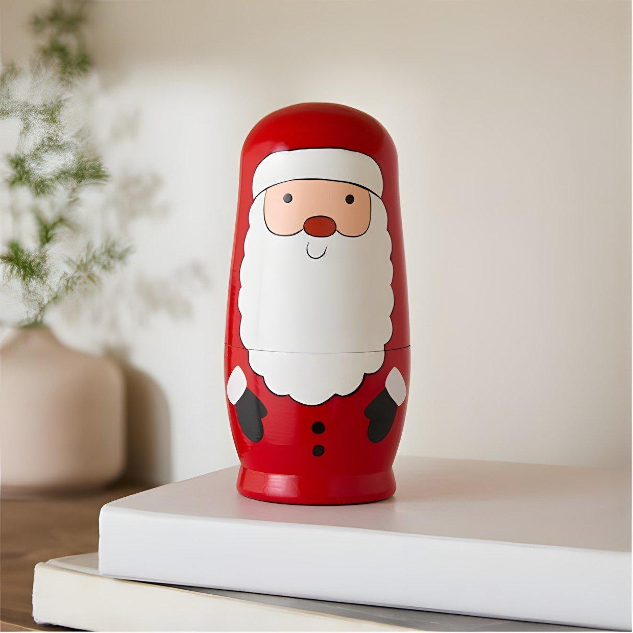 The Spirit Of Christmas Nest Dolls 54 Santa One Size