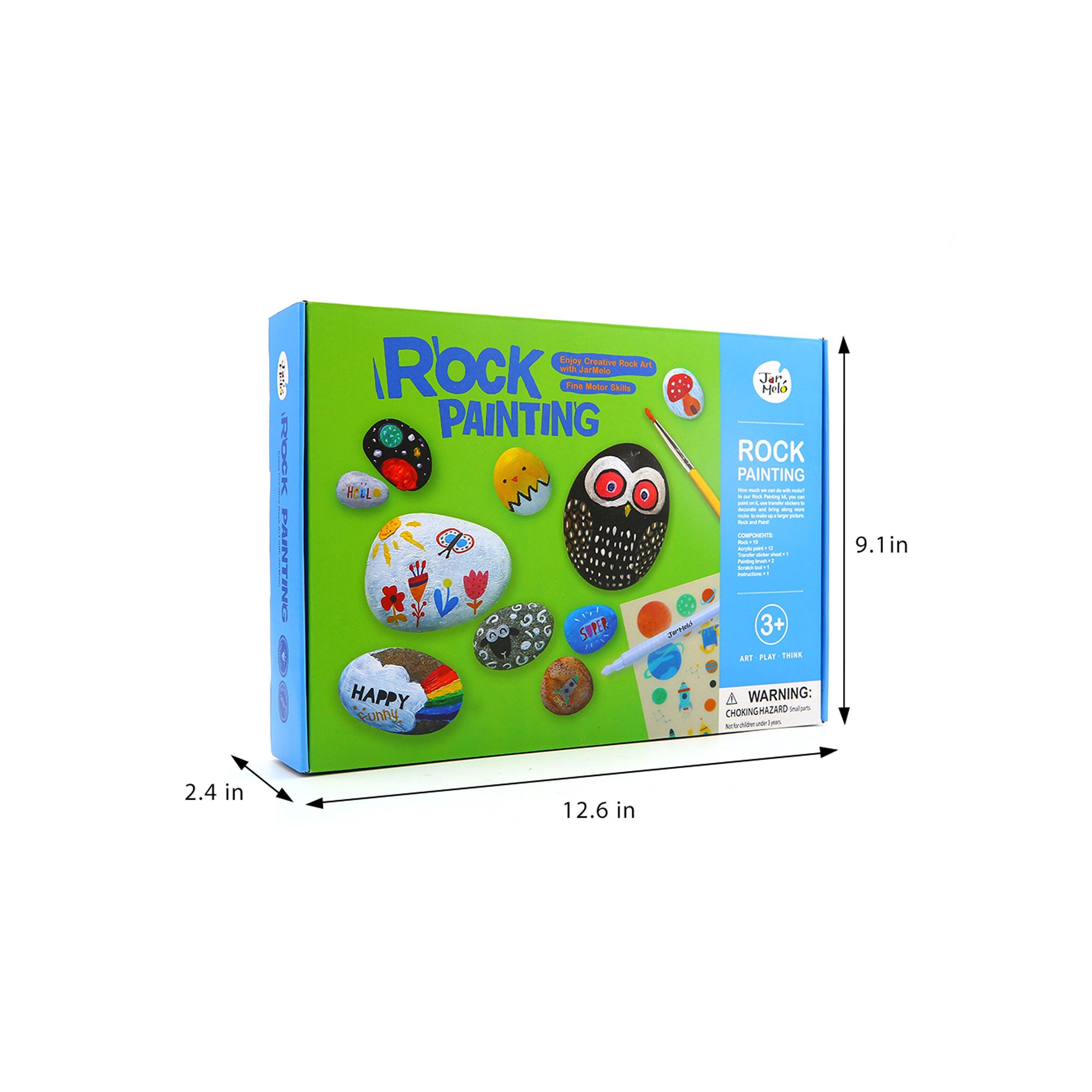 Green - Character - Kids' Rock Painting Make Your Own Toy - 1