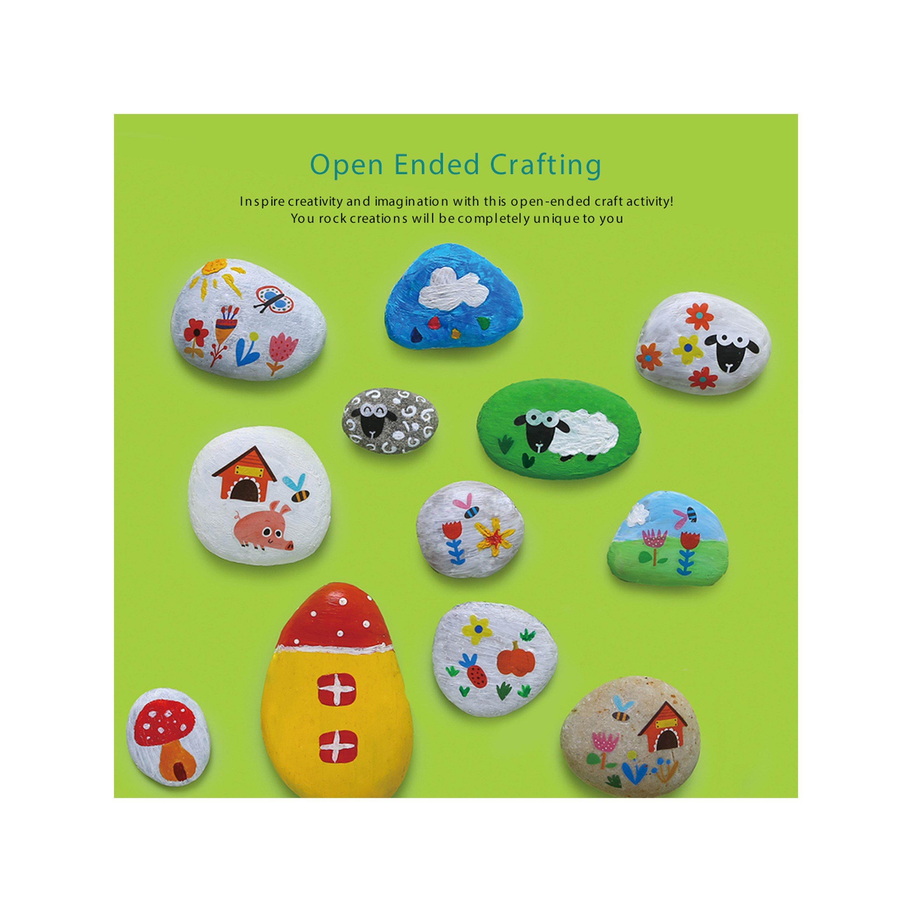 Groen - Character - Kids' Rock Painting Make Your Own Toy - 5