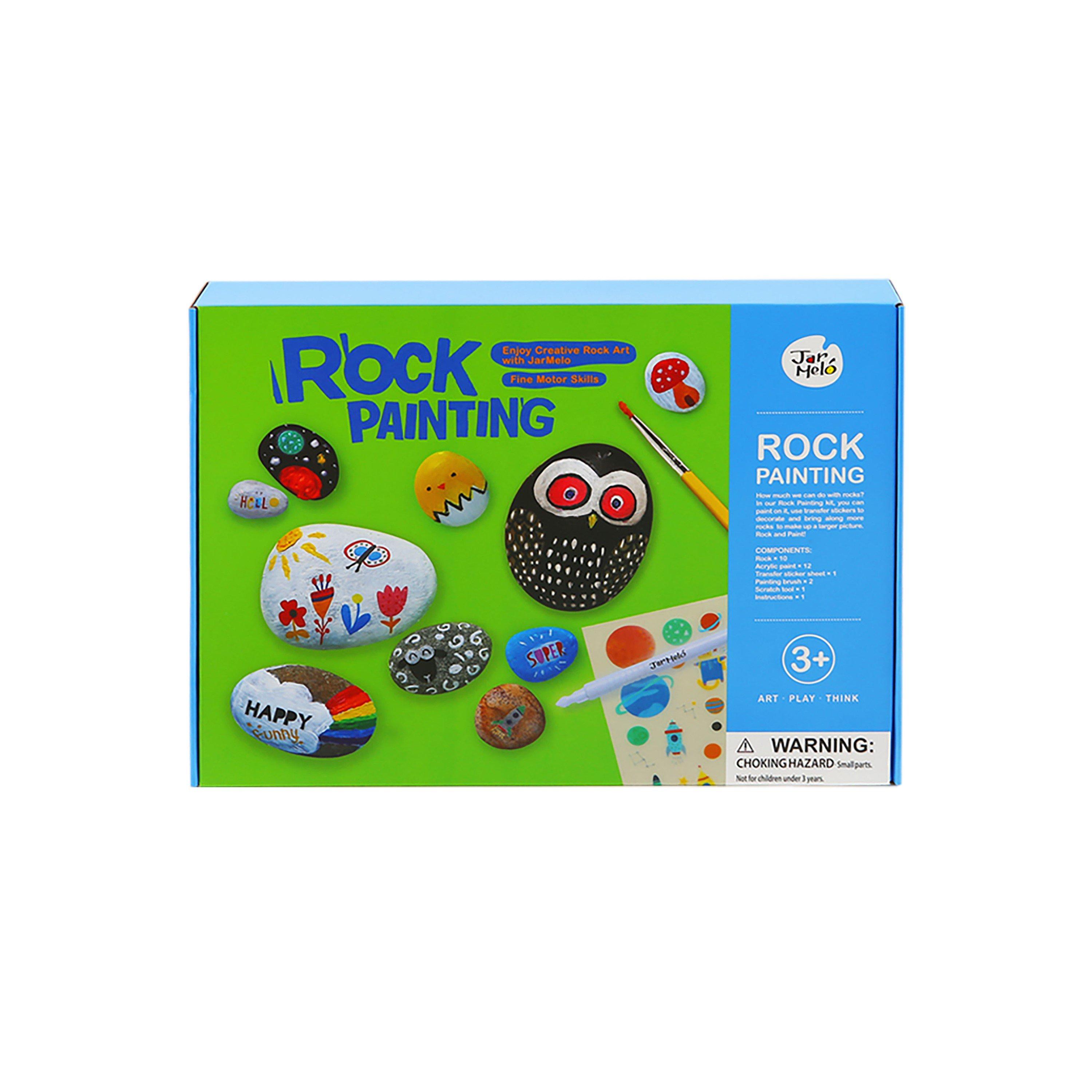 Groen - Character - Kids' Rock Painting Make Your Own Toy - 9