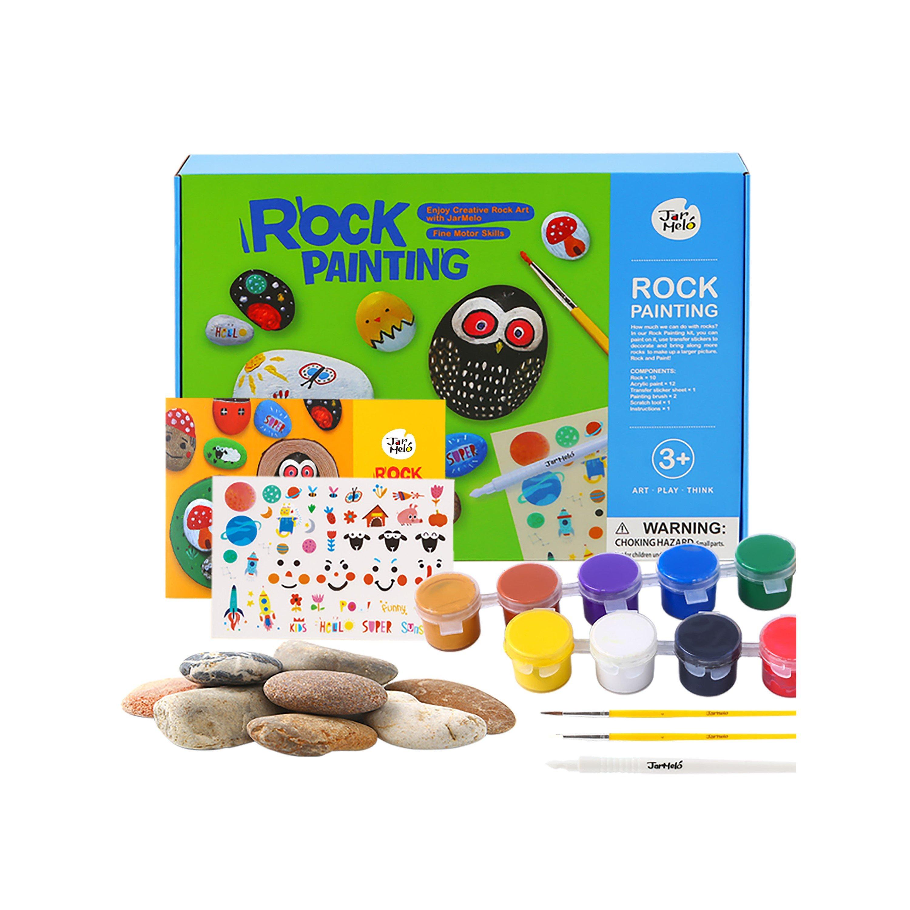 Groen - Character - Kids' Rock Painting Make Your Own Toy - 10