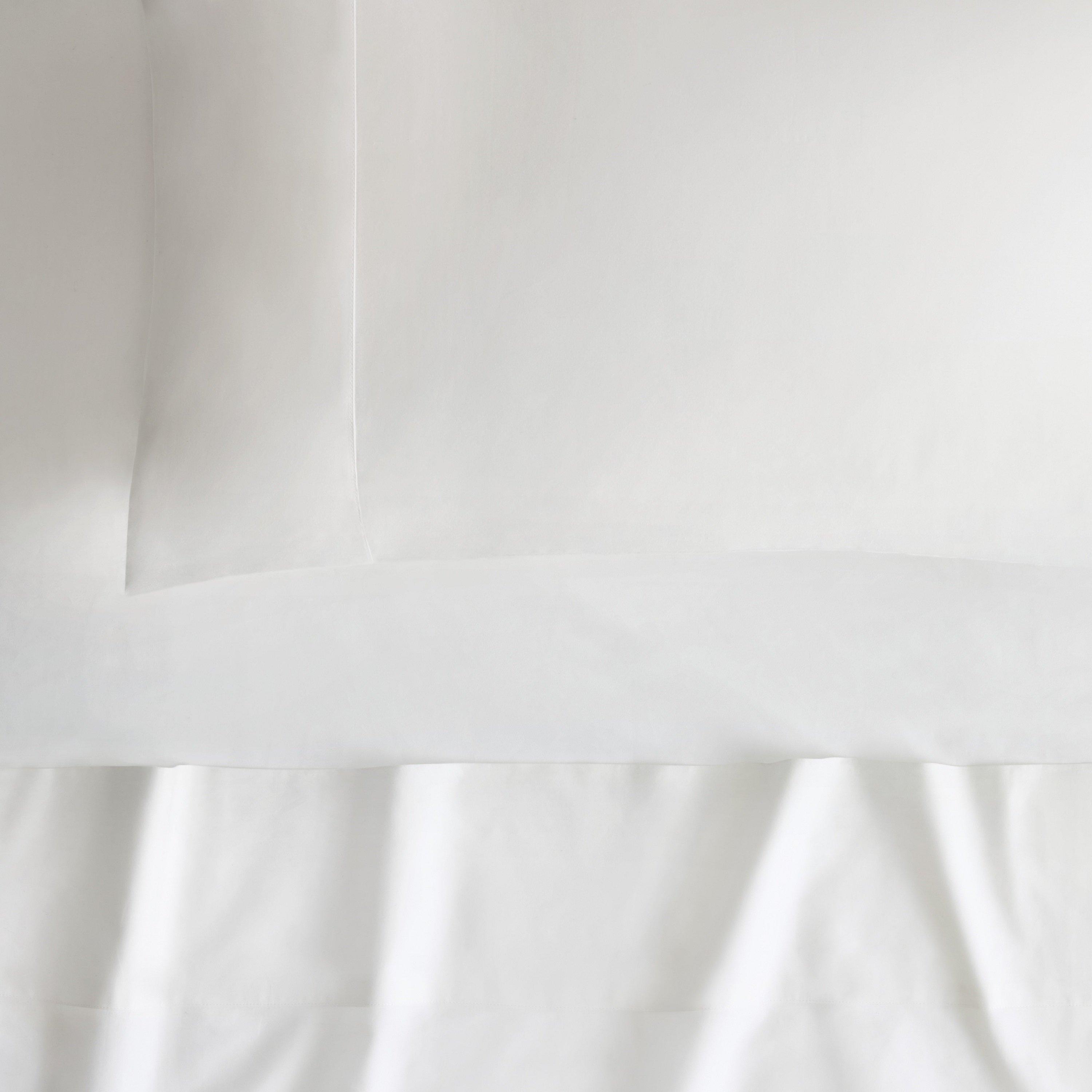 SNOW - Sheridan - 500tc Cotton Sateen Flat Sheets - 3