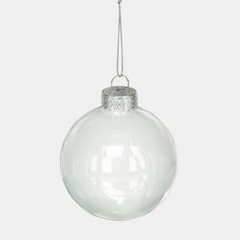 The Spirit Of Christmas 9pk 60mm Glass Bauble Multicolor
