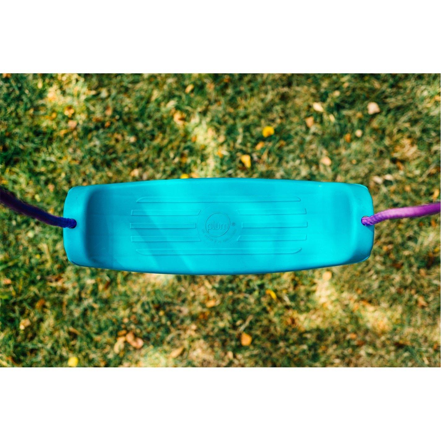Blue/Purple - Plum Play - Single Swing Set - Purple/Teal - 3