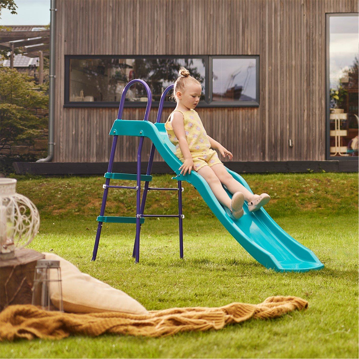 Blue/Purple - Plum Play - 6ft Haumea Slide - Teal/Purple - 4